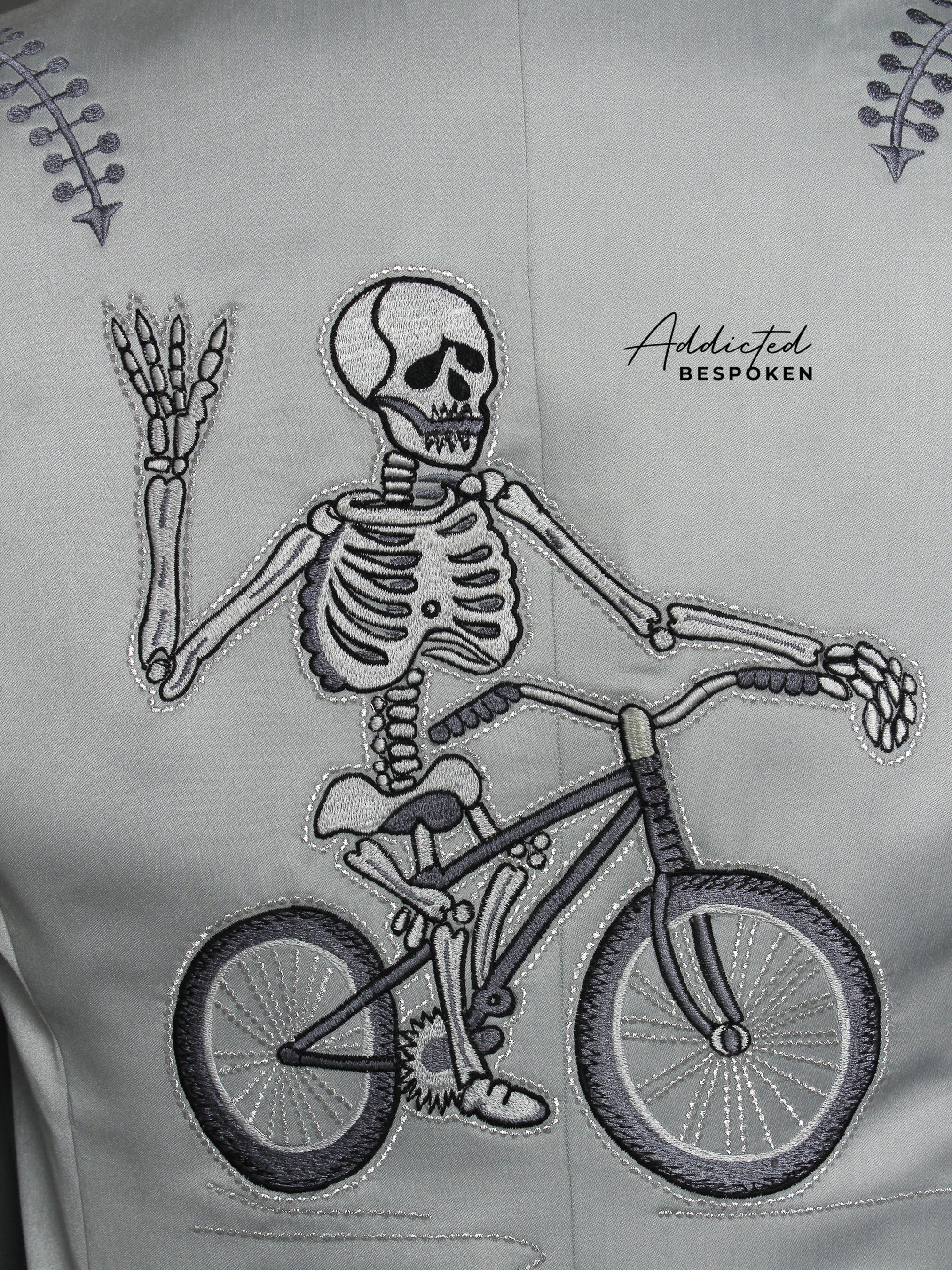 Symmetry Tailored Embroidered Ensemble