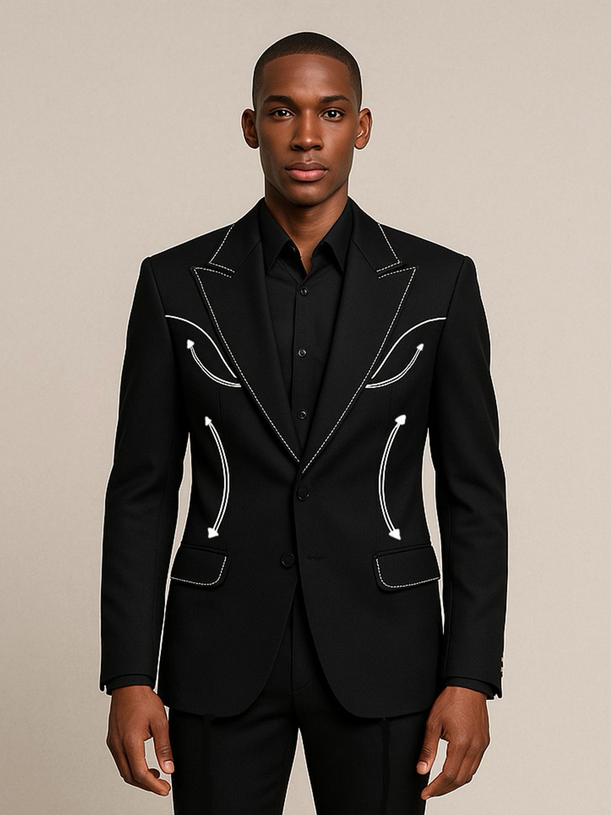 The Midnight Rodeo Stitch Suit