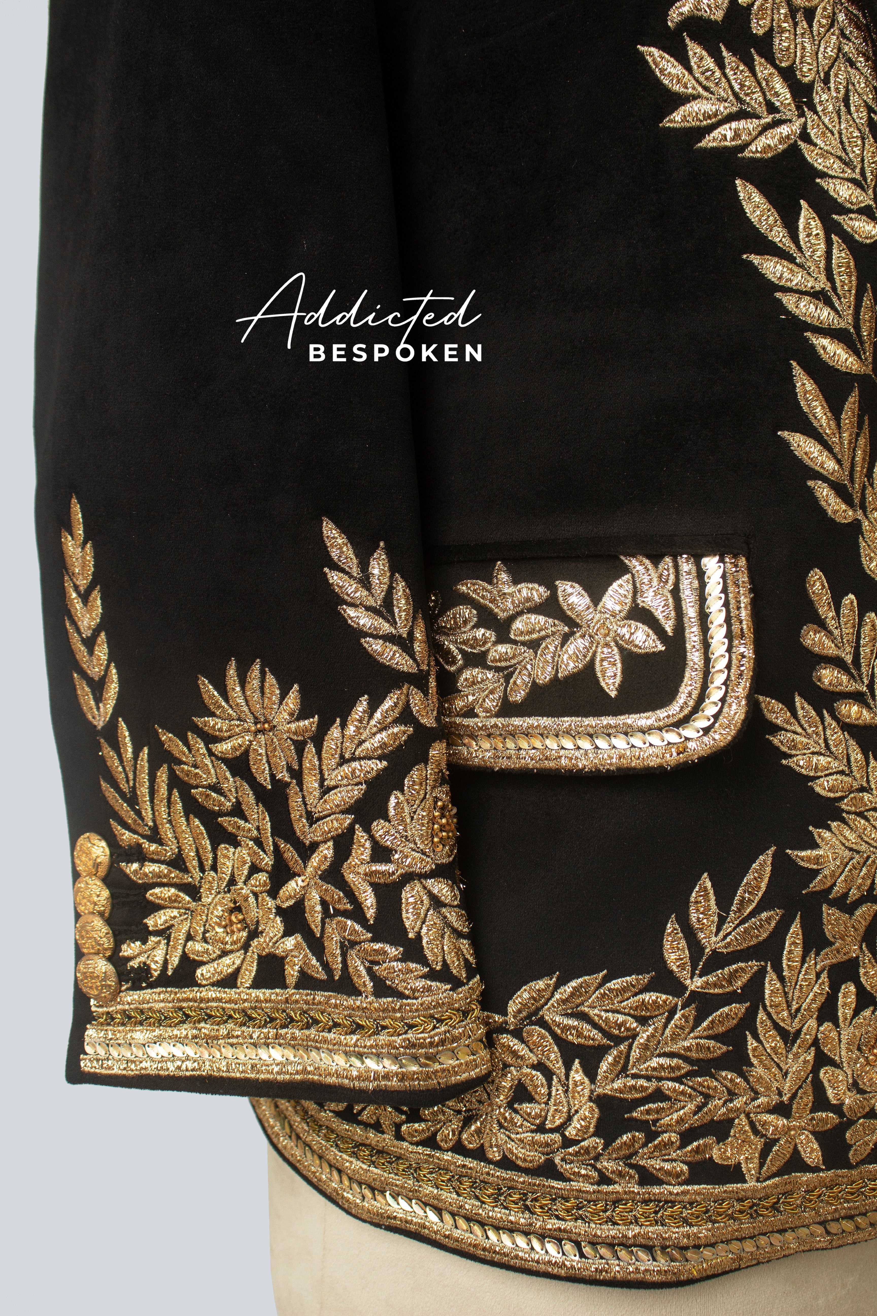 Shera Embroidered Jacket Addicted Bespoken