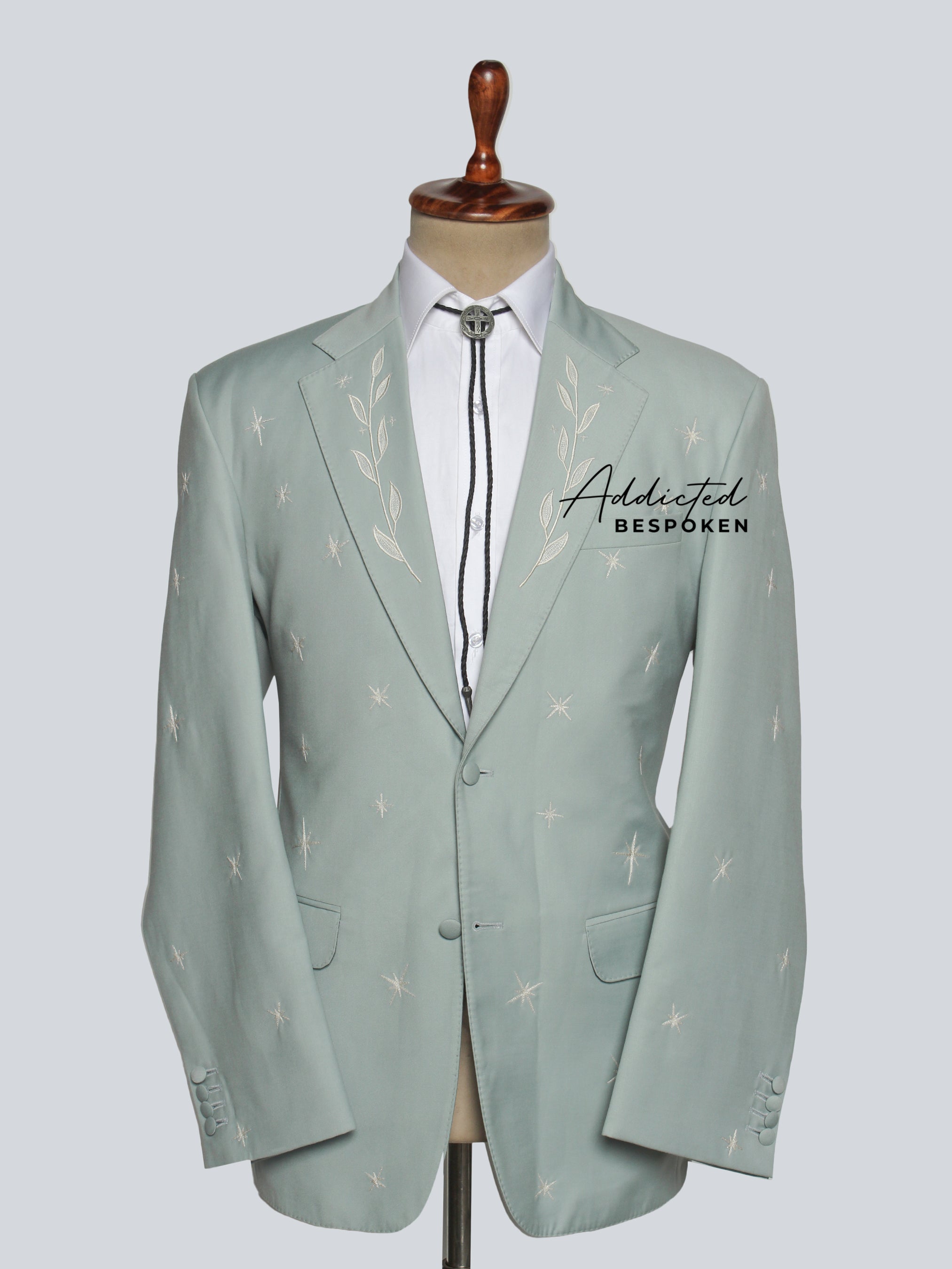 Starlight Embroidered Western Suit