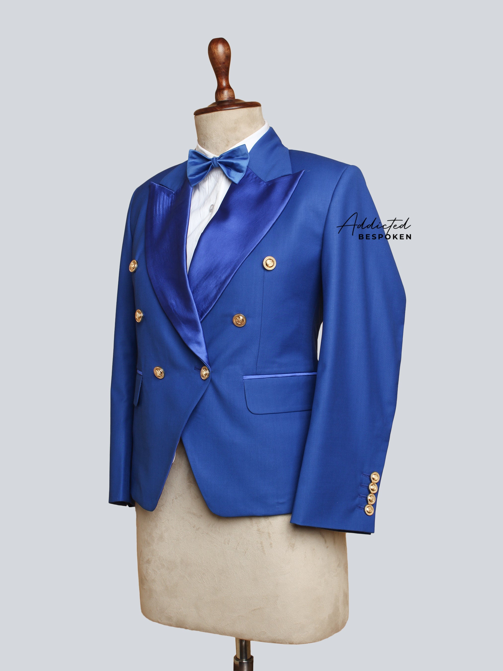 Cobalt Refined Bespoke Attire Addicted Bespoken