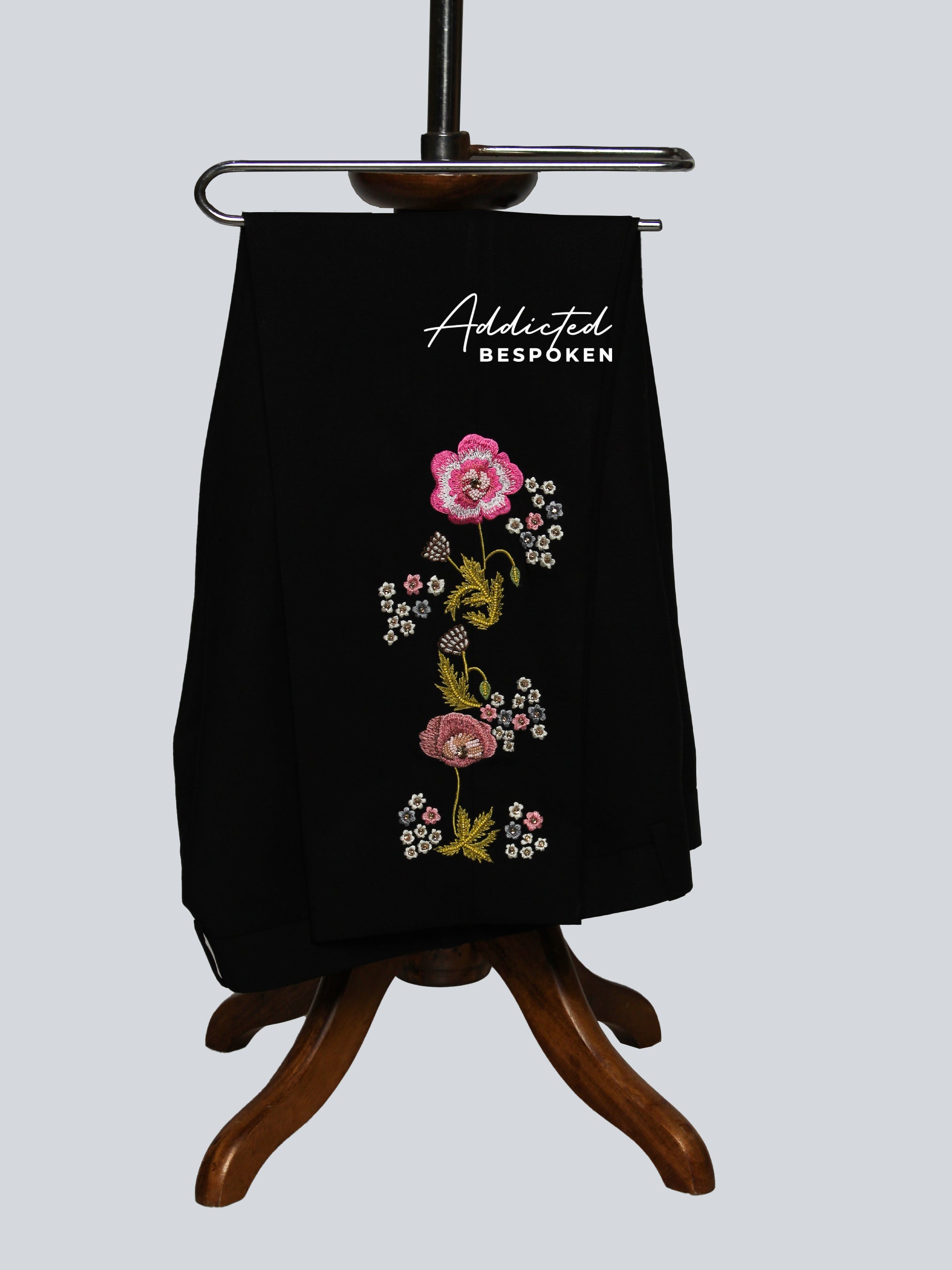 Floral Garden Embroidered Suit Addicted Bespoken