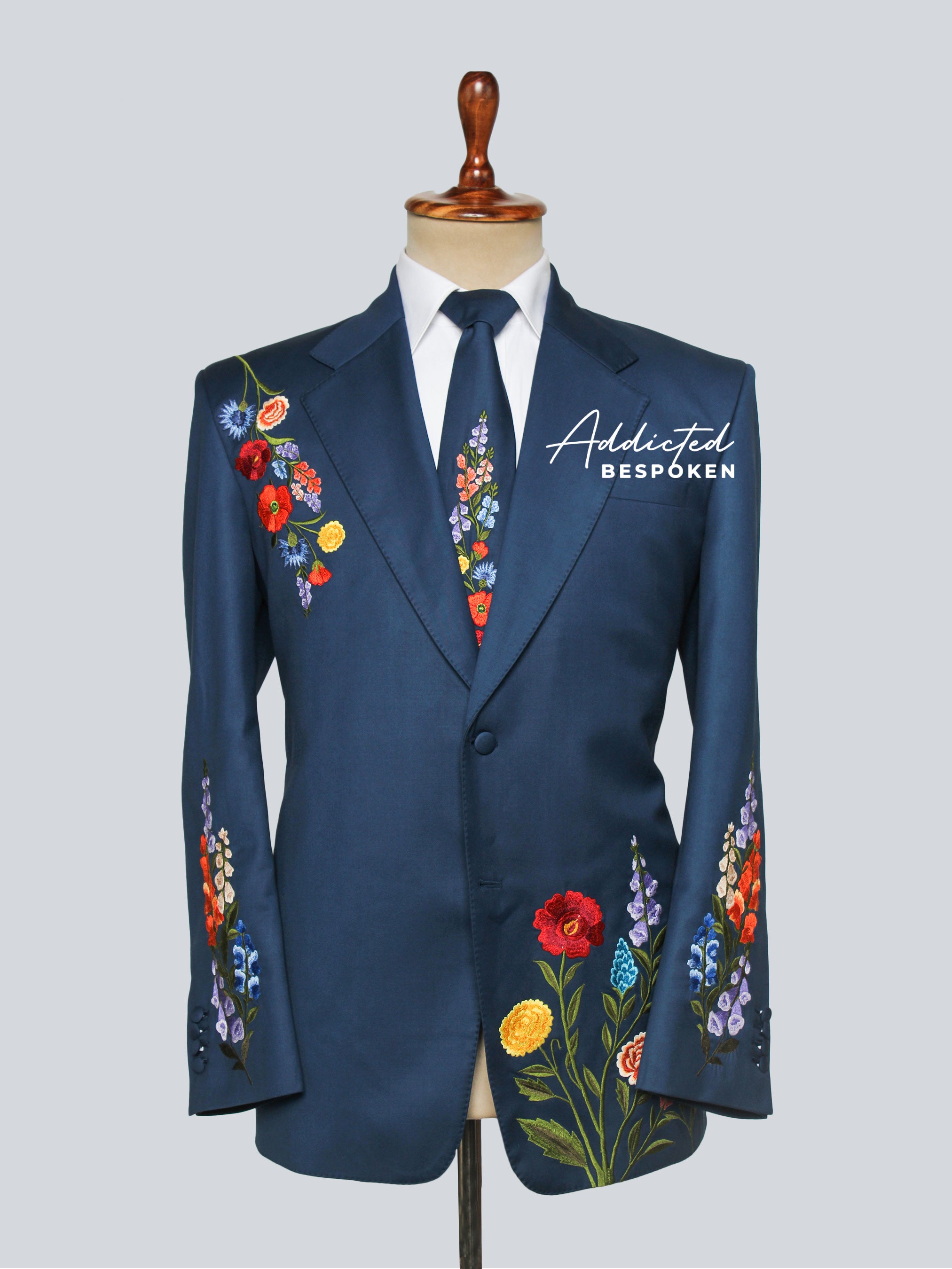 Royal Bloom Tailored Suit Addicted Bespoken