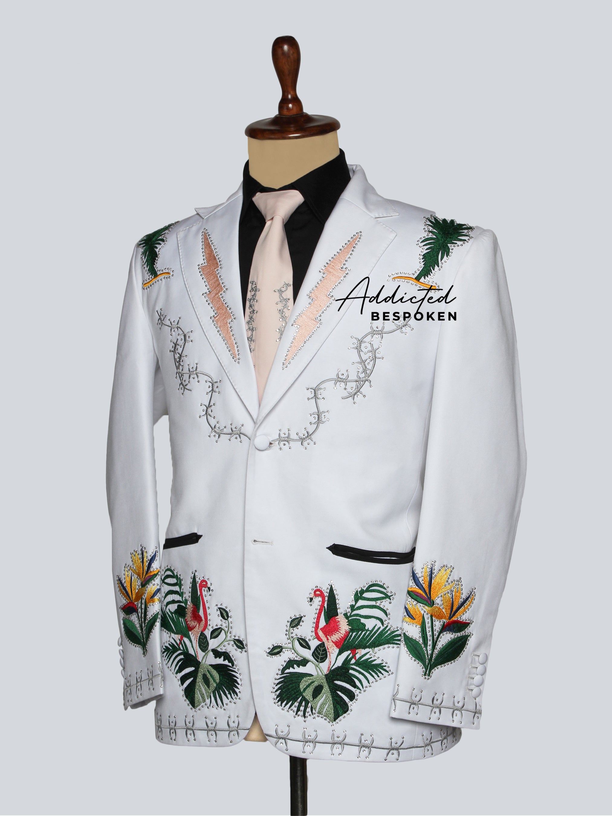 Desert Tropic Bloom Suit Addicted Bespoken