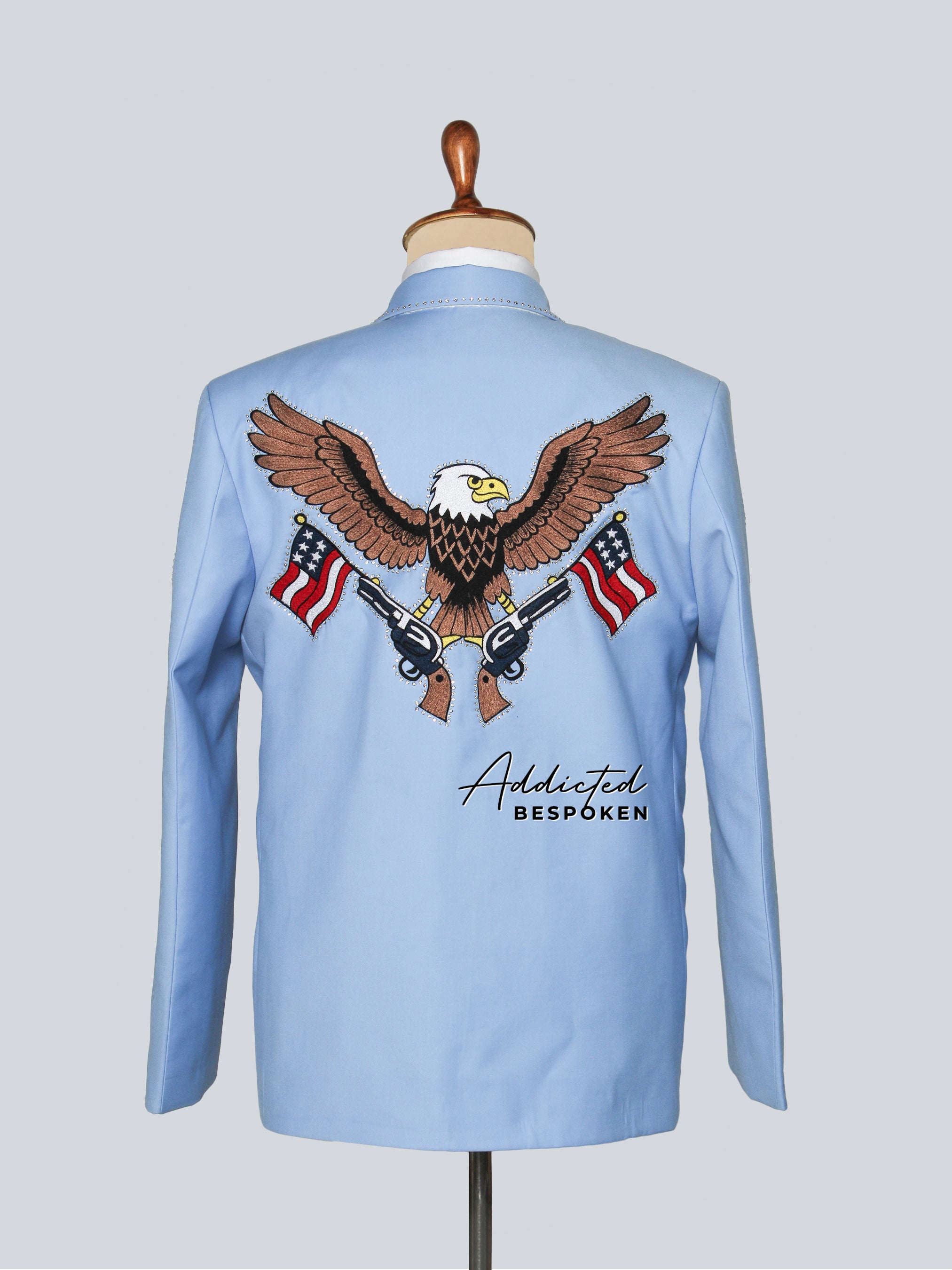 Skyfall Embroidered Couture Suit Addicted Bespoken