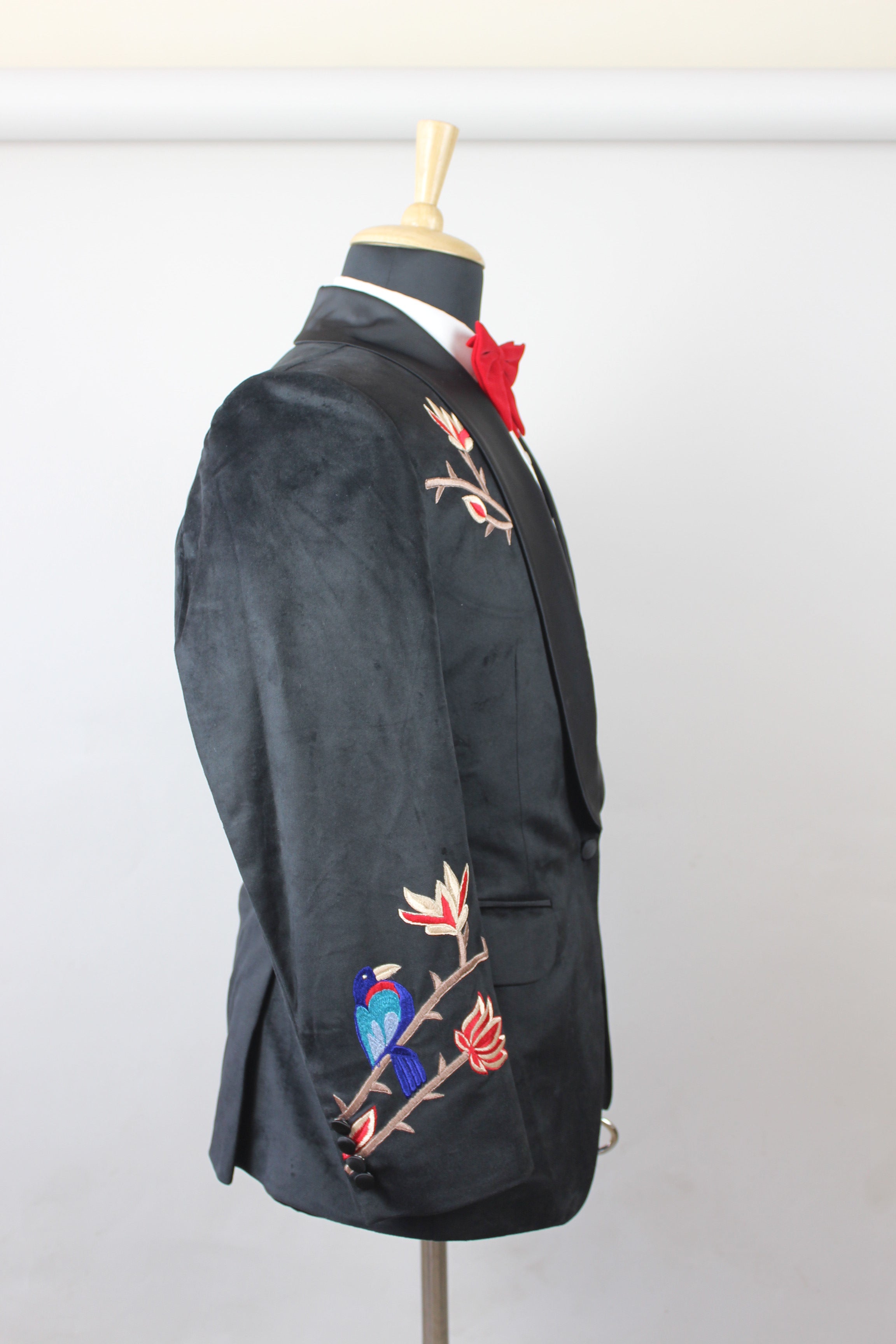 tuxedo black blazer