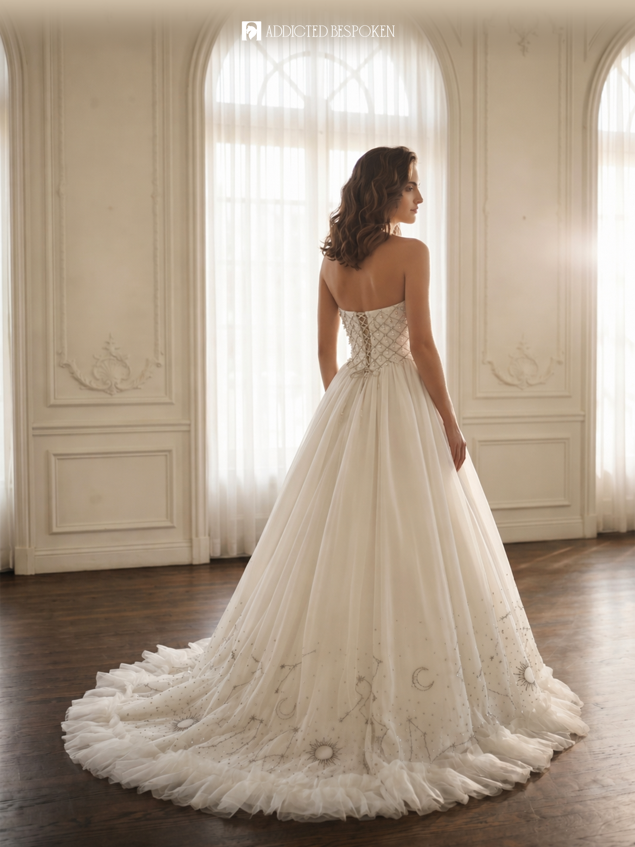 Celestial Bridal Gown Addicted Bespoken