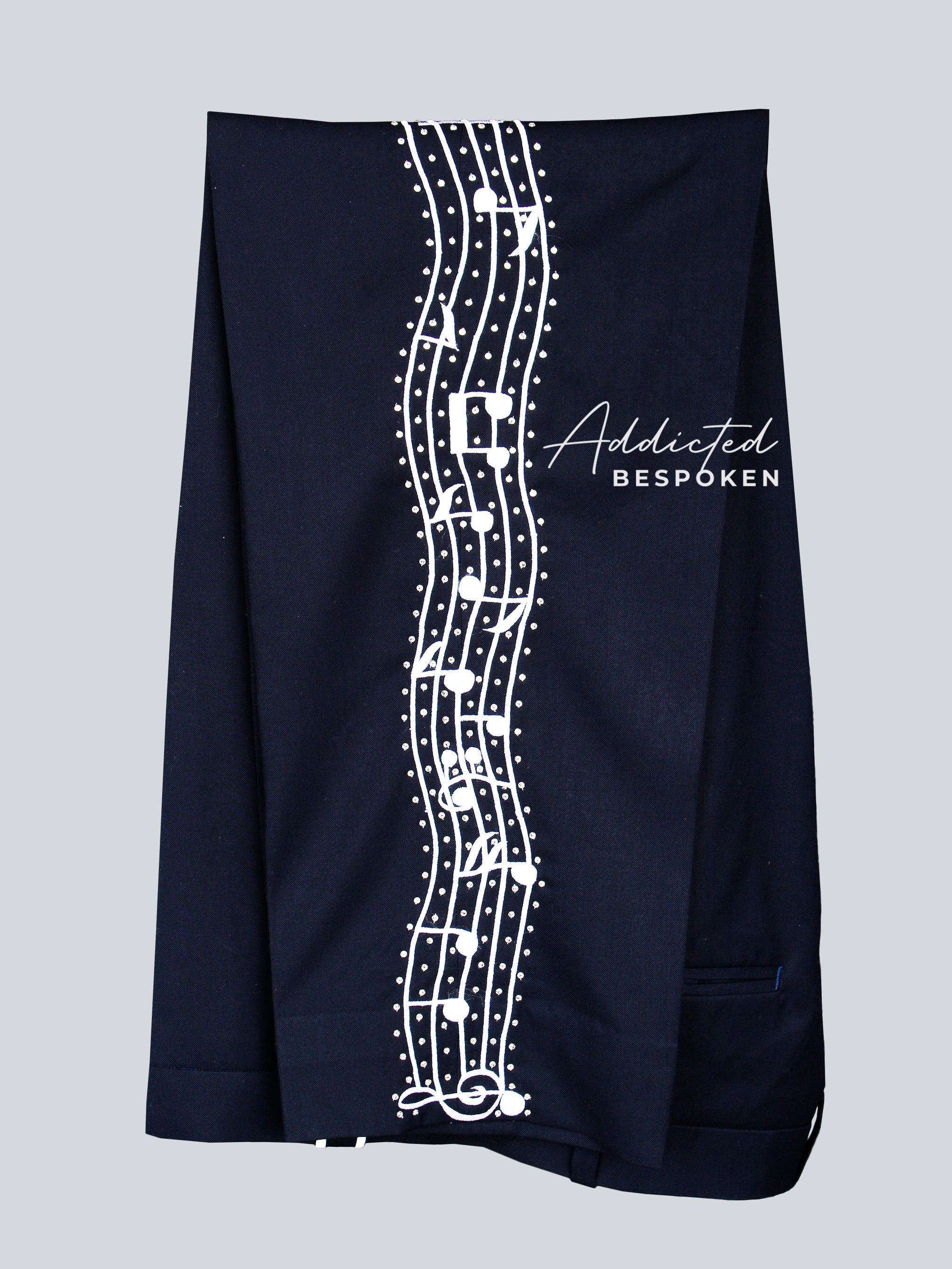 Night Symphony Suit – Rhythmic Elegance