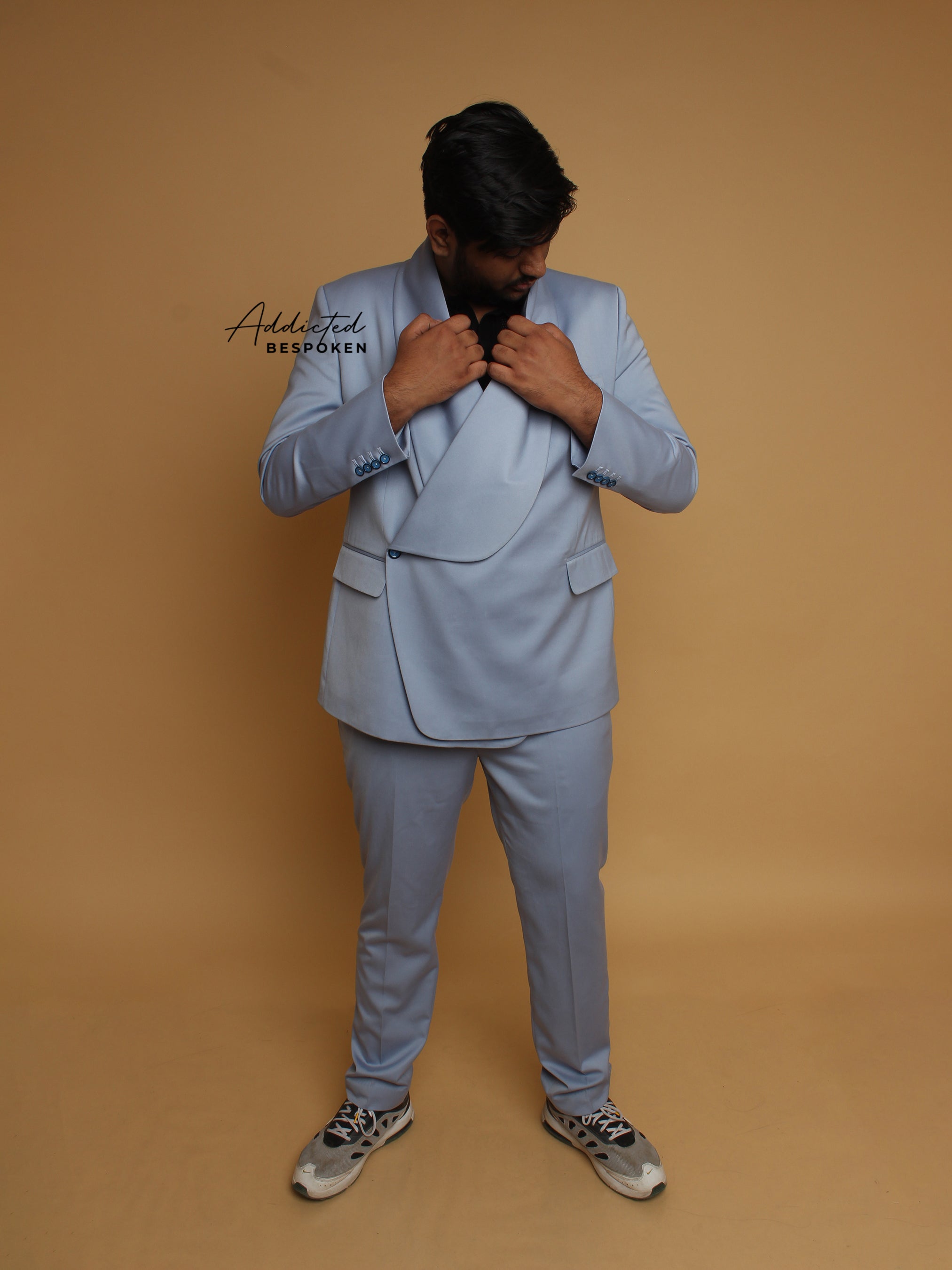Modern Overlap Blazer Suit Addicted Bespoken