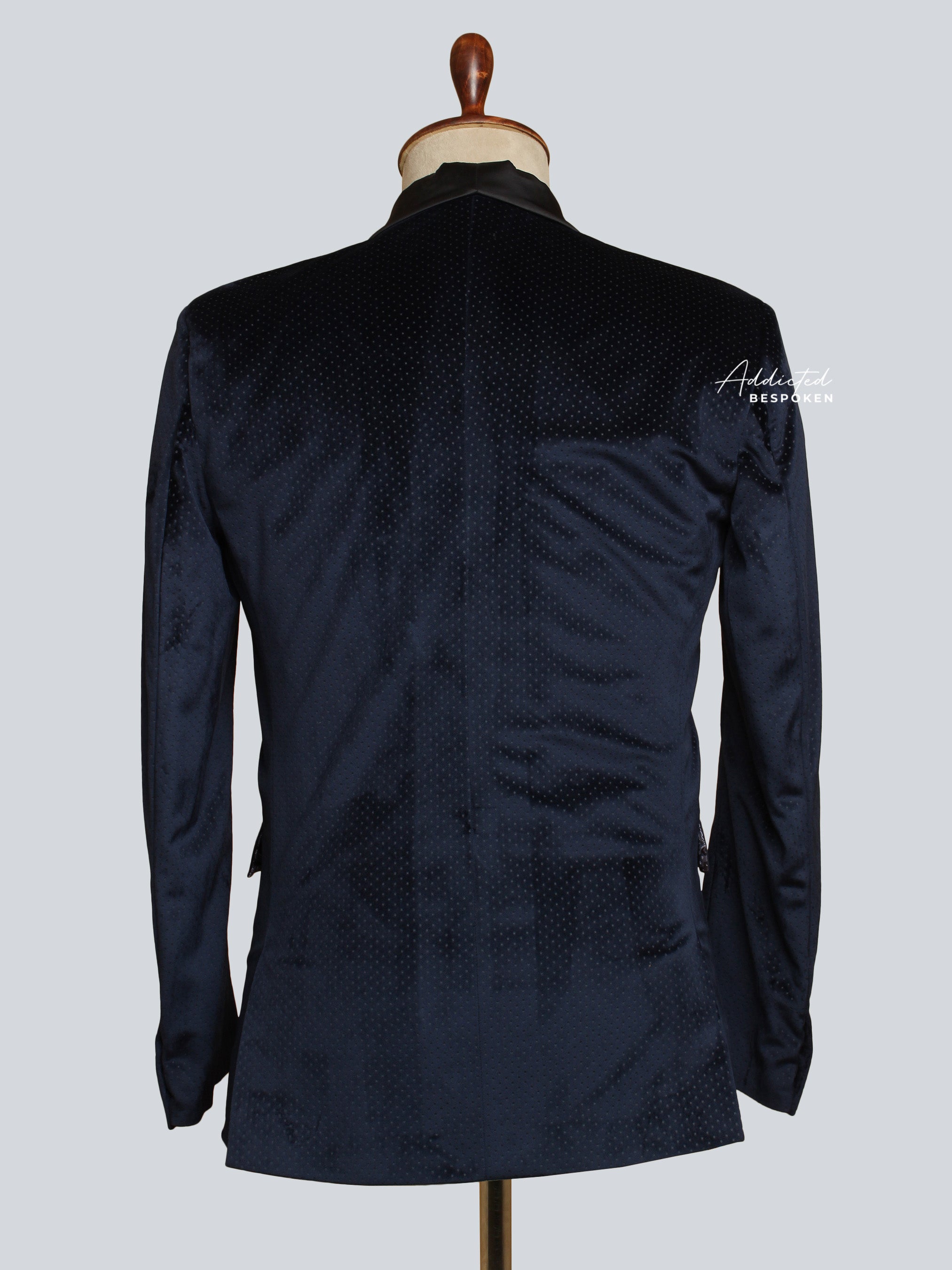 Bold Blue Velvet Blazer (CLS) Addicted Bespoken
