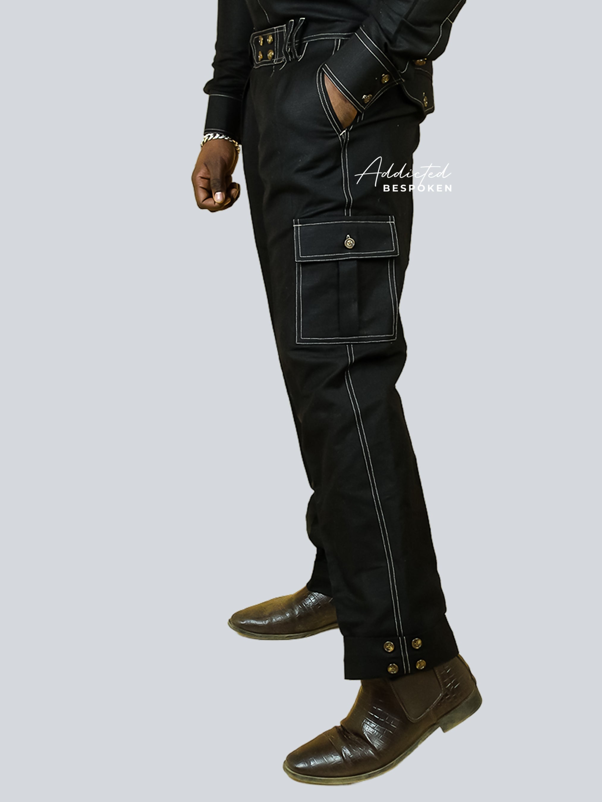 Military Inspired Retro Jumpsuit Addicted Bespoken