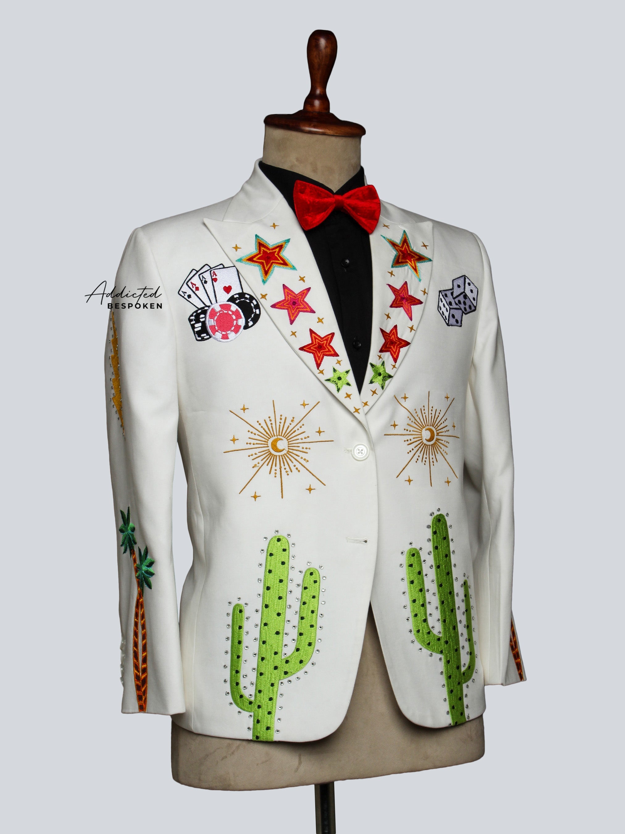 Alien Embroidered Blazer Addicted Bespoken