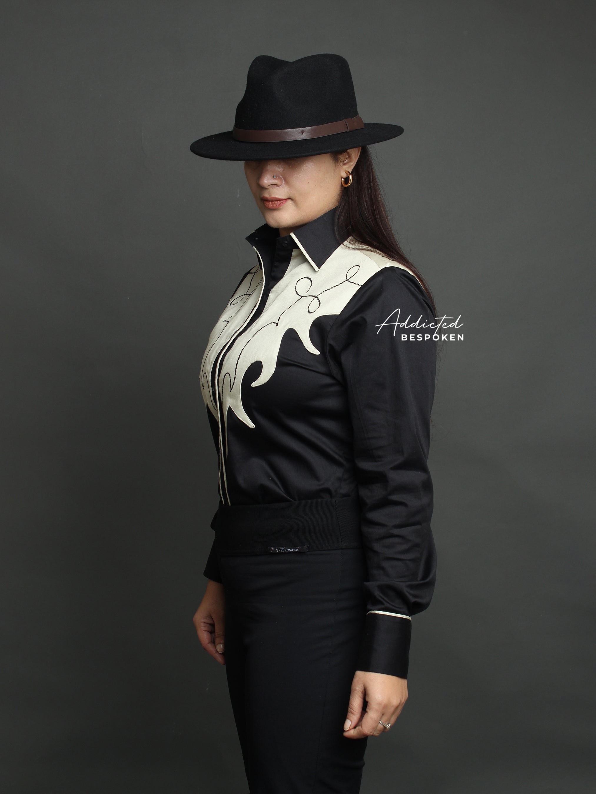 Custom Cowboy-Inspired Shirt Addicted Bespoken
