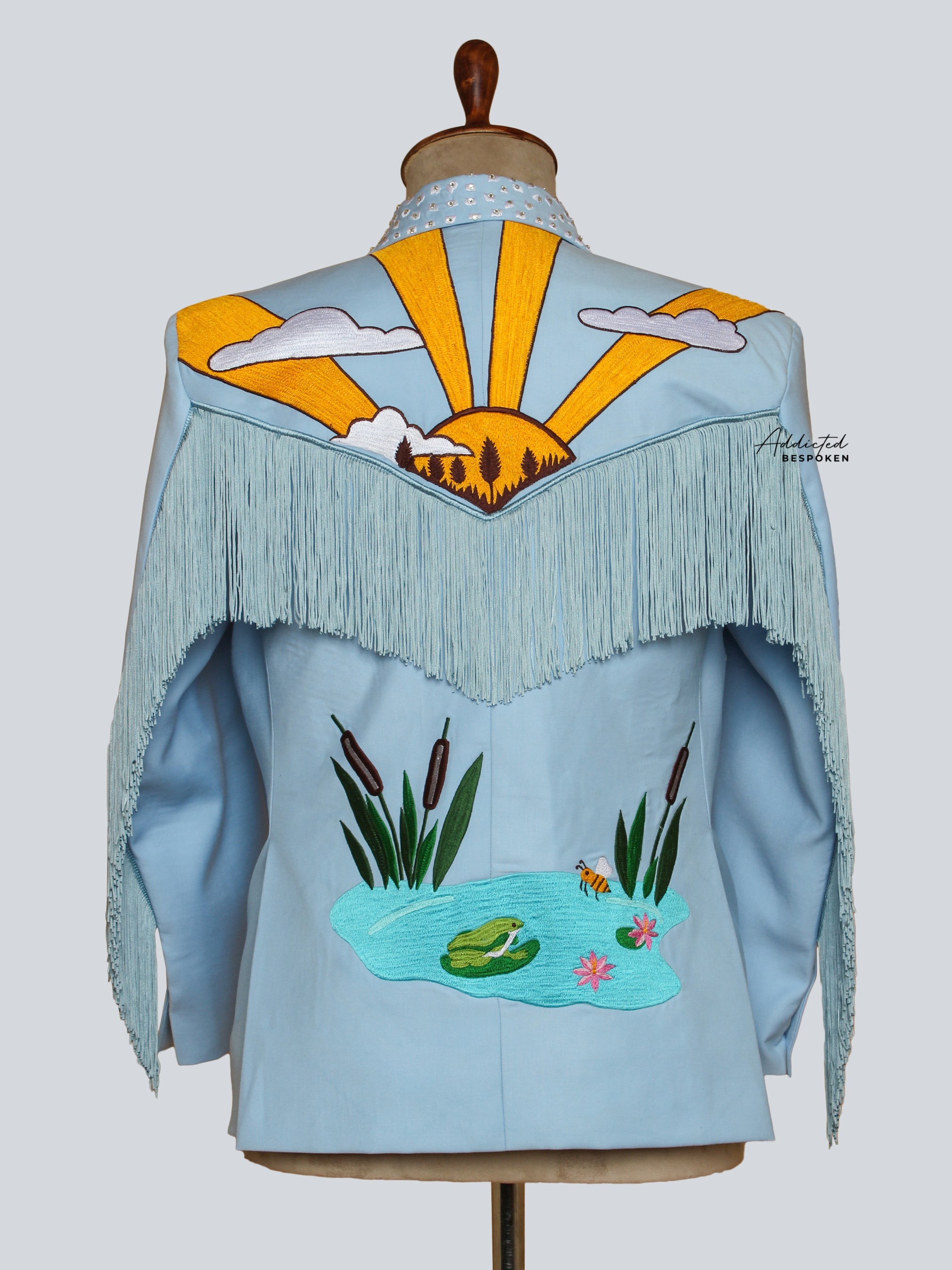 Graceful Fringe Skeleton Suit Addicted Bespoken