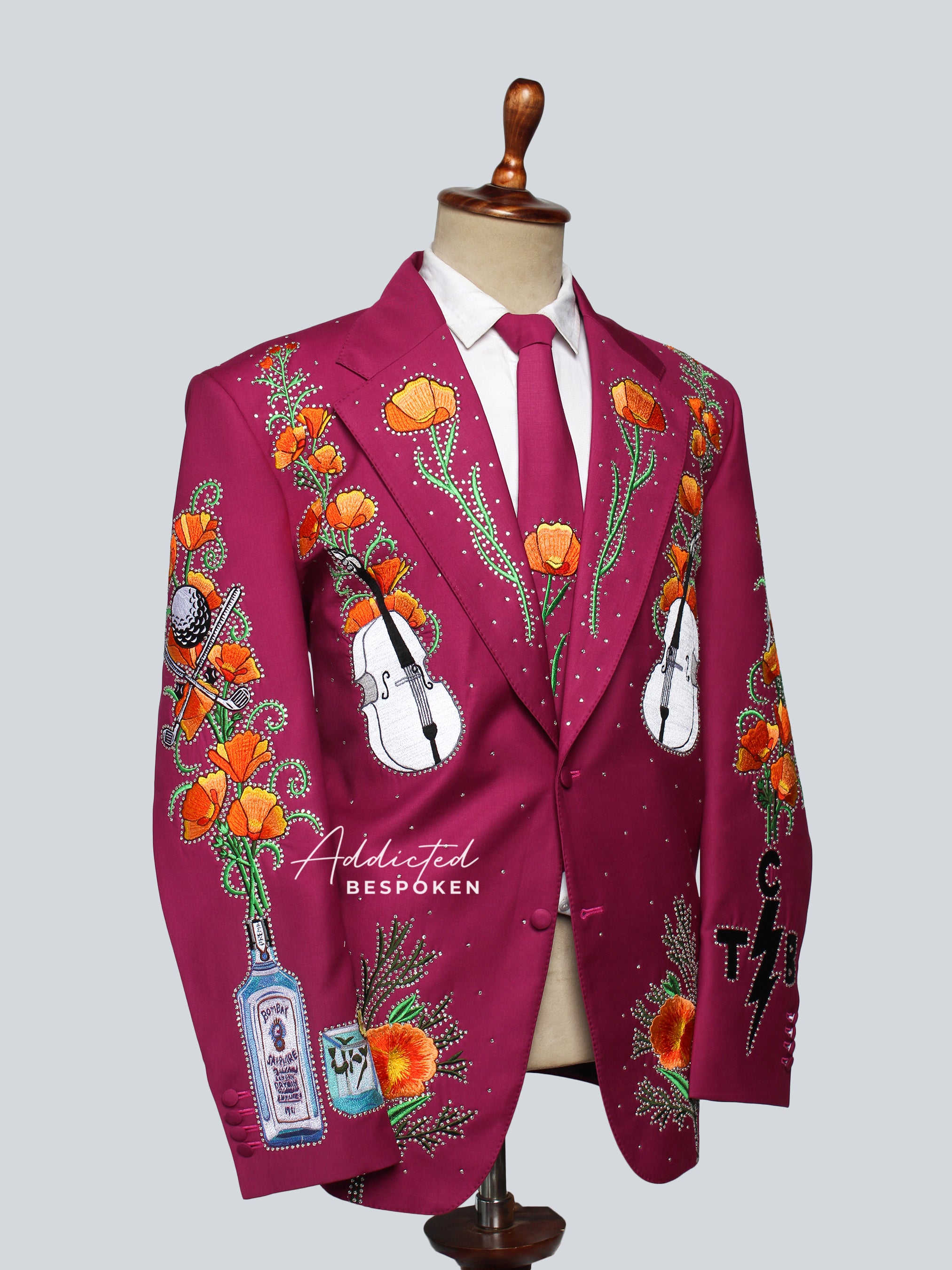 Veiled Elegance Sheer Western Charm Suit