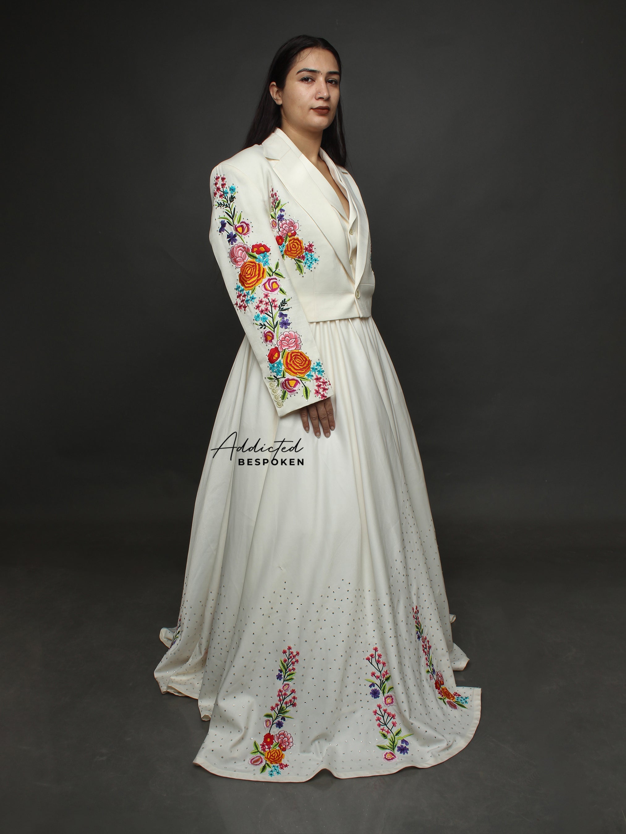 Floral Wedding Outfit Addicted Bespoken