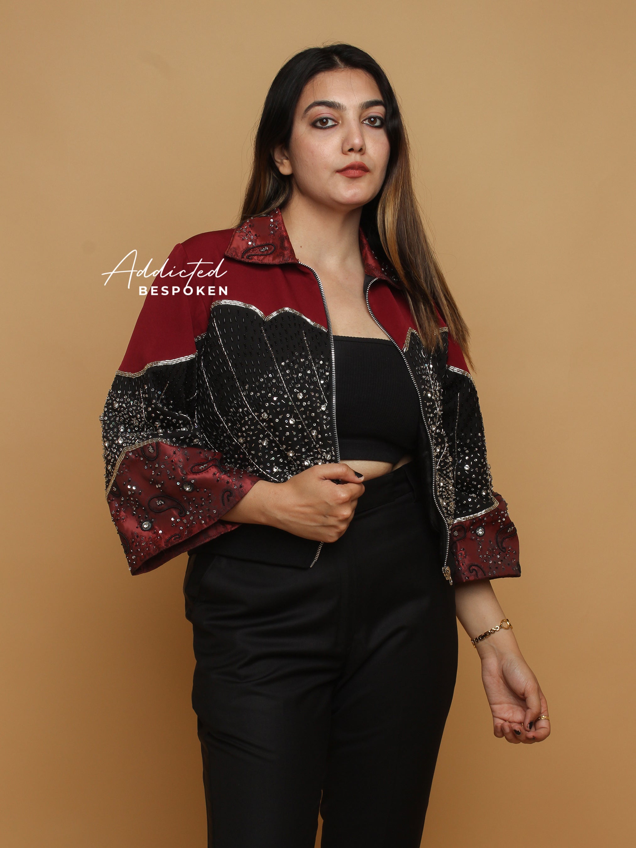 Ornate Elegance Kimono Suit Addicted Bespoken