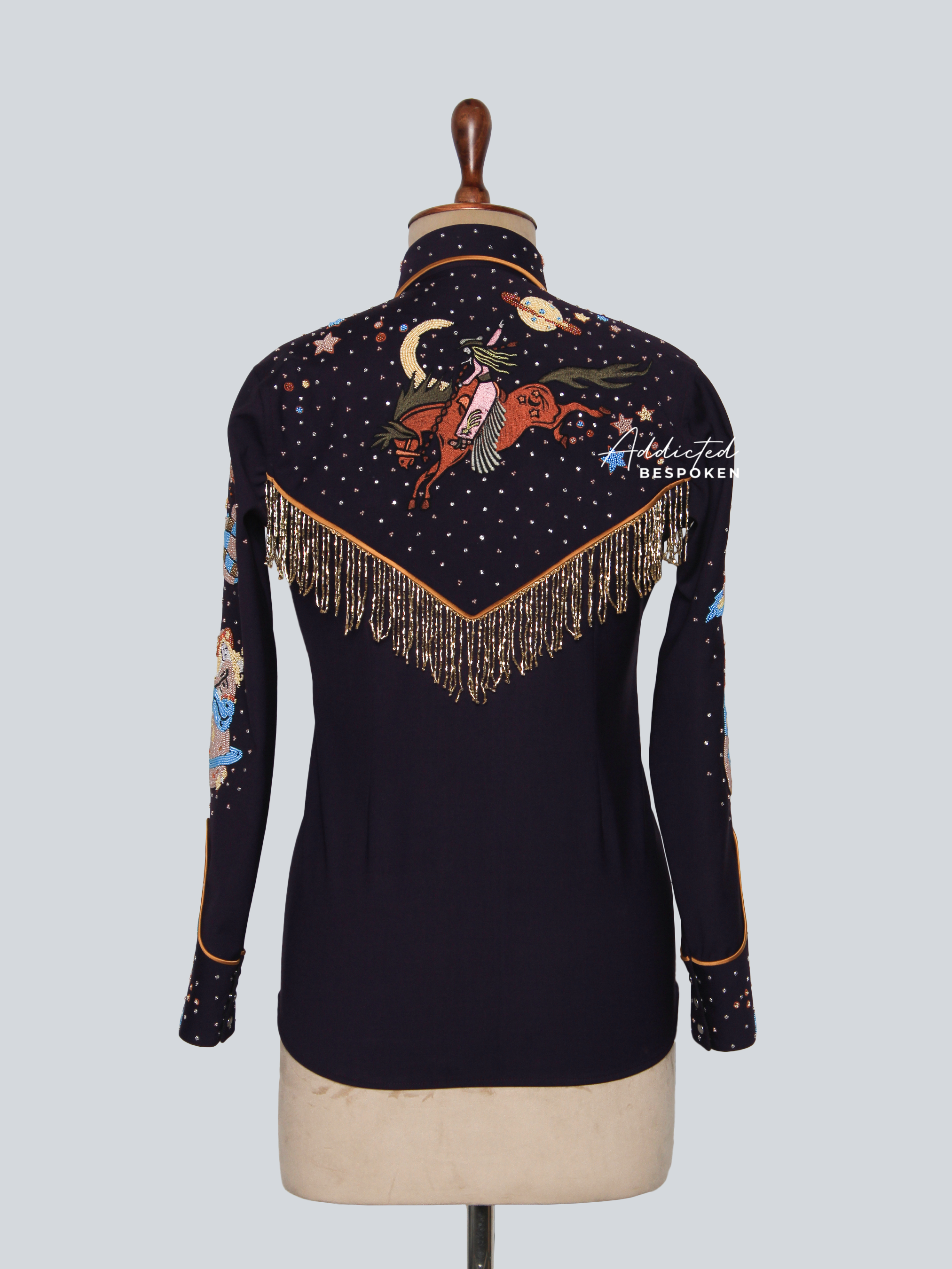 Starlit Rodeo Fringe Shirt