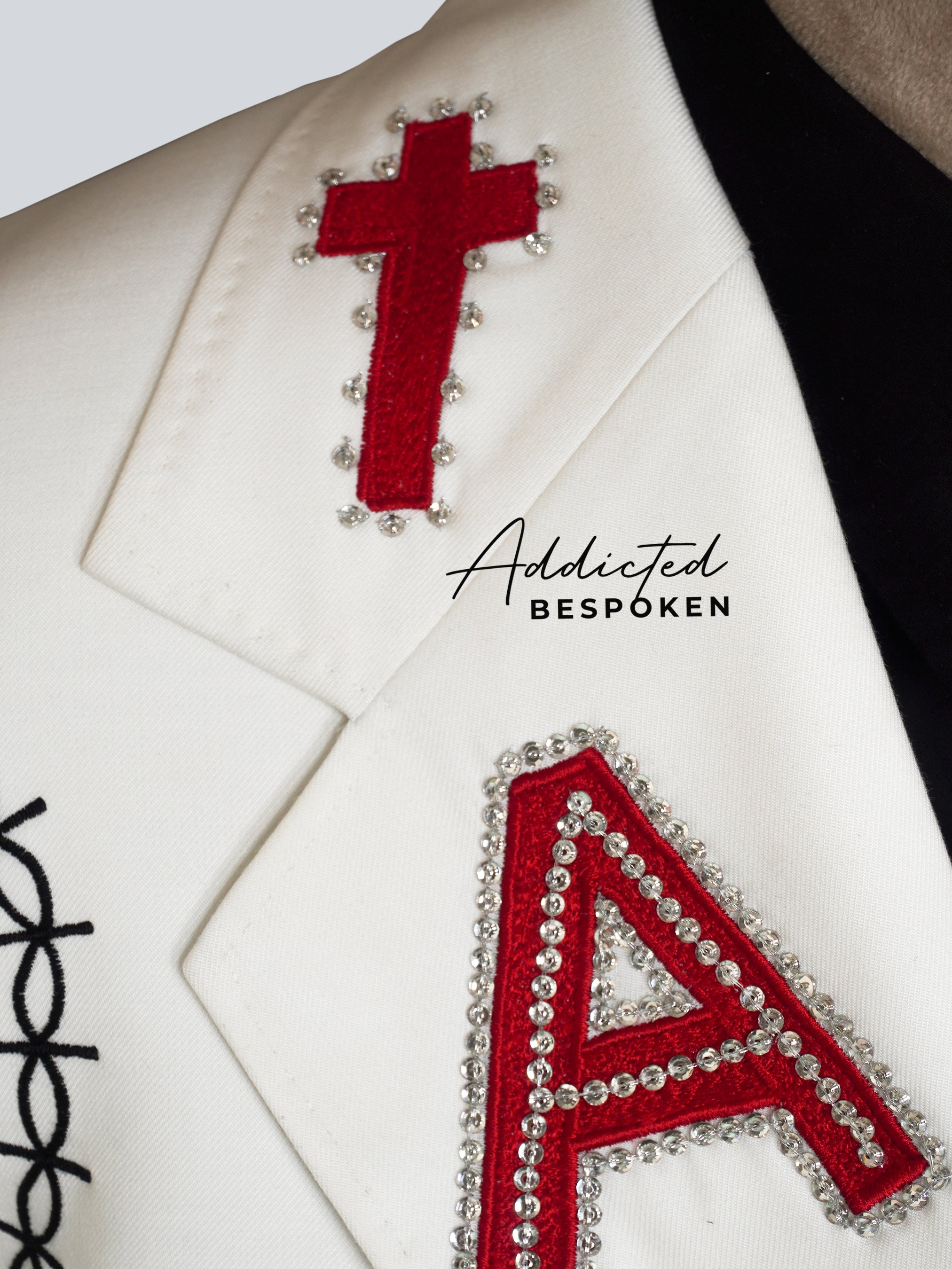 Rock Cowgirl Embroidered Suit