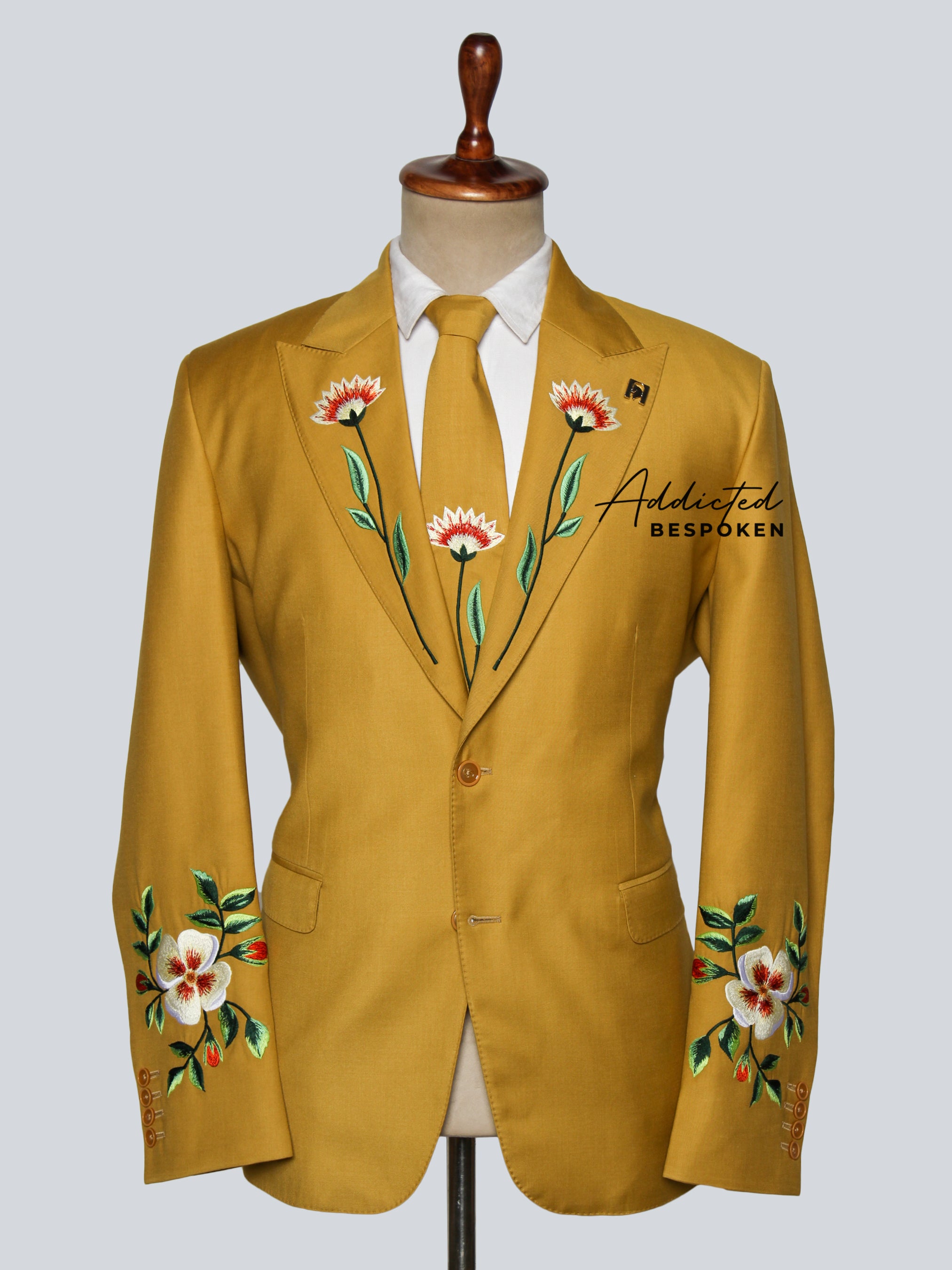 Sunlit Meadow Statement Floral Suit