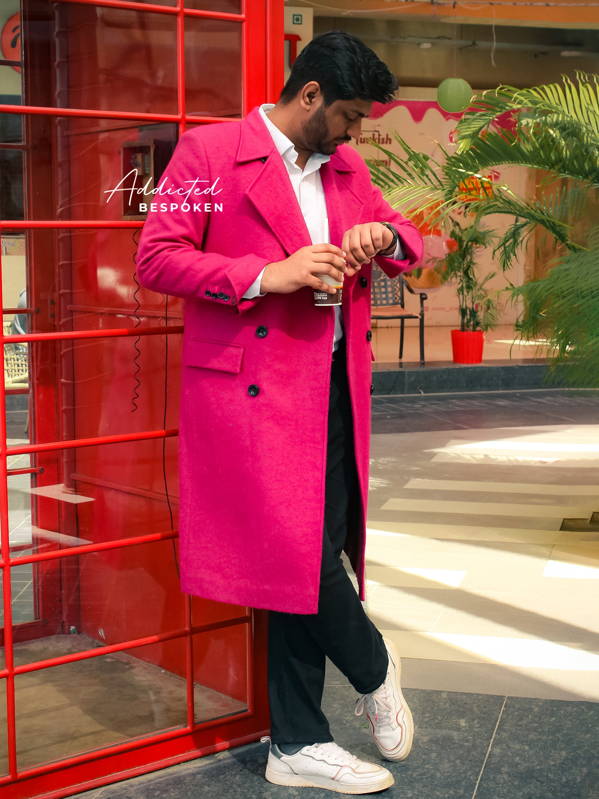 Elegant Tailored Overcoat Addicted Bespoken