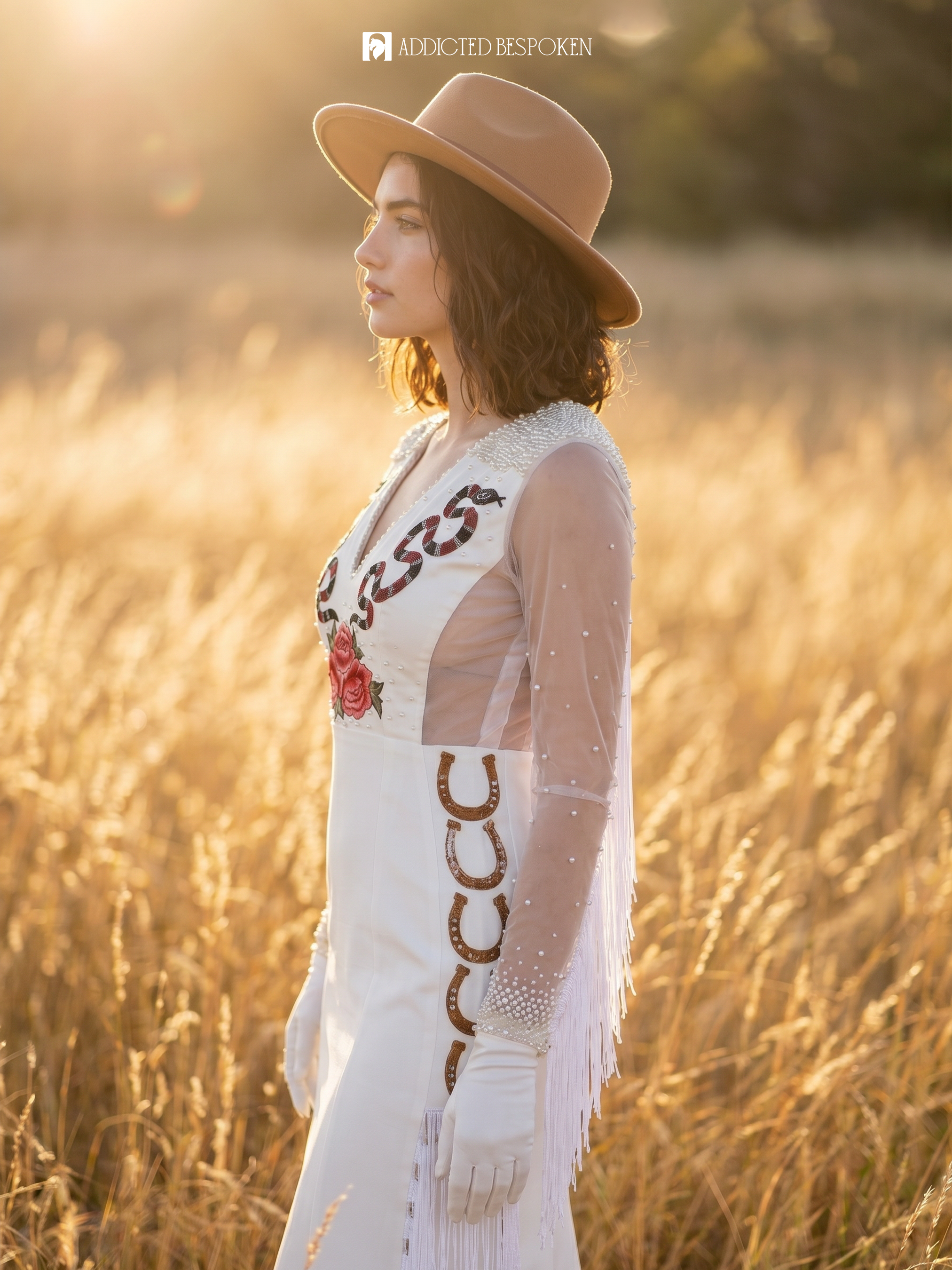 Cowgirl Bridal Dress Addicted Bespoken