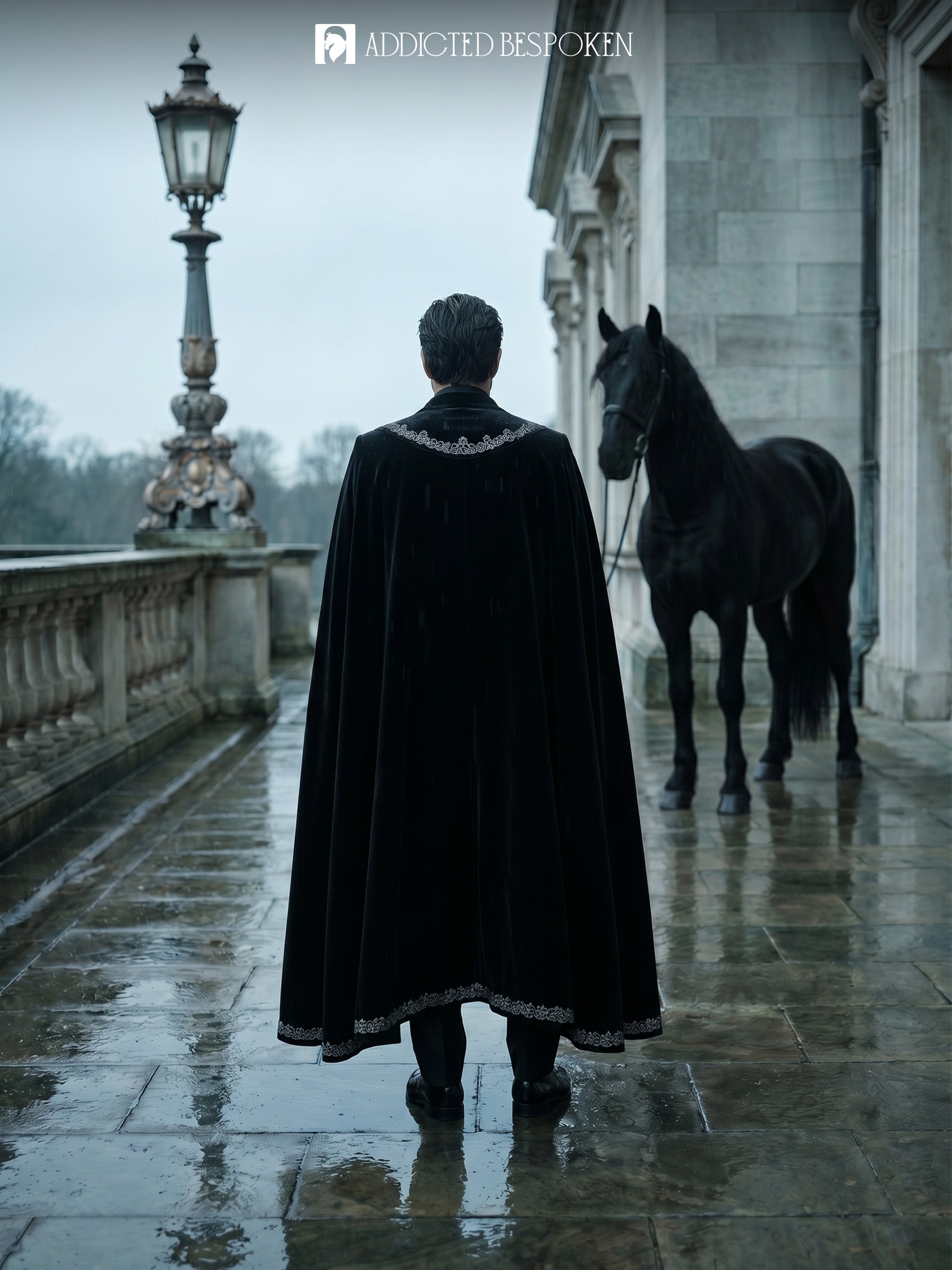 Modern Gothic Cape Suit Addicted Bespoken