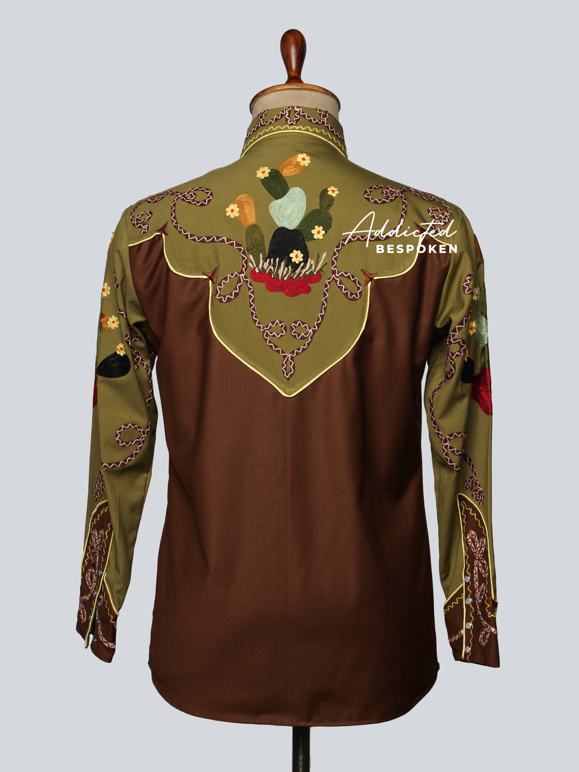 Premium Cactus Embroidered Shirt
