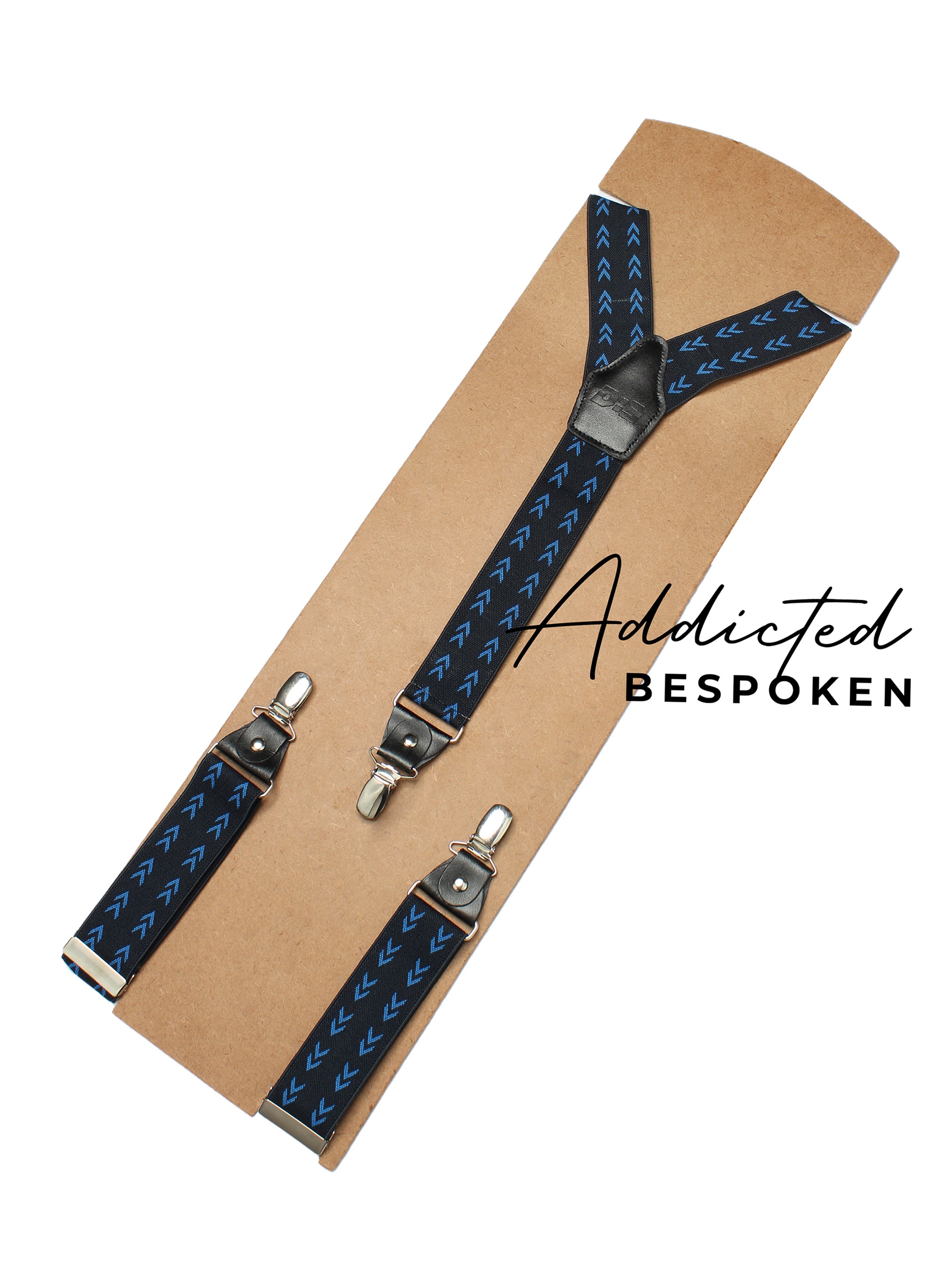 Chic Black Suspenders