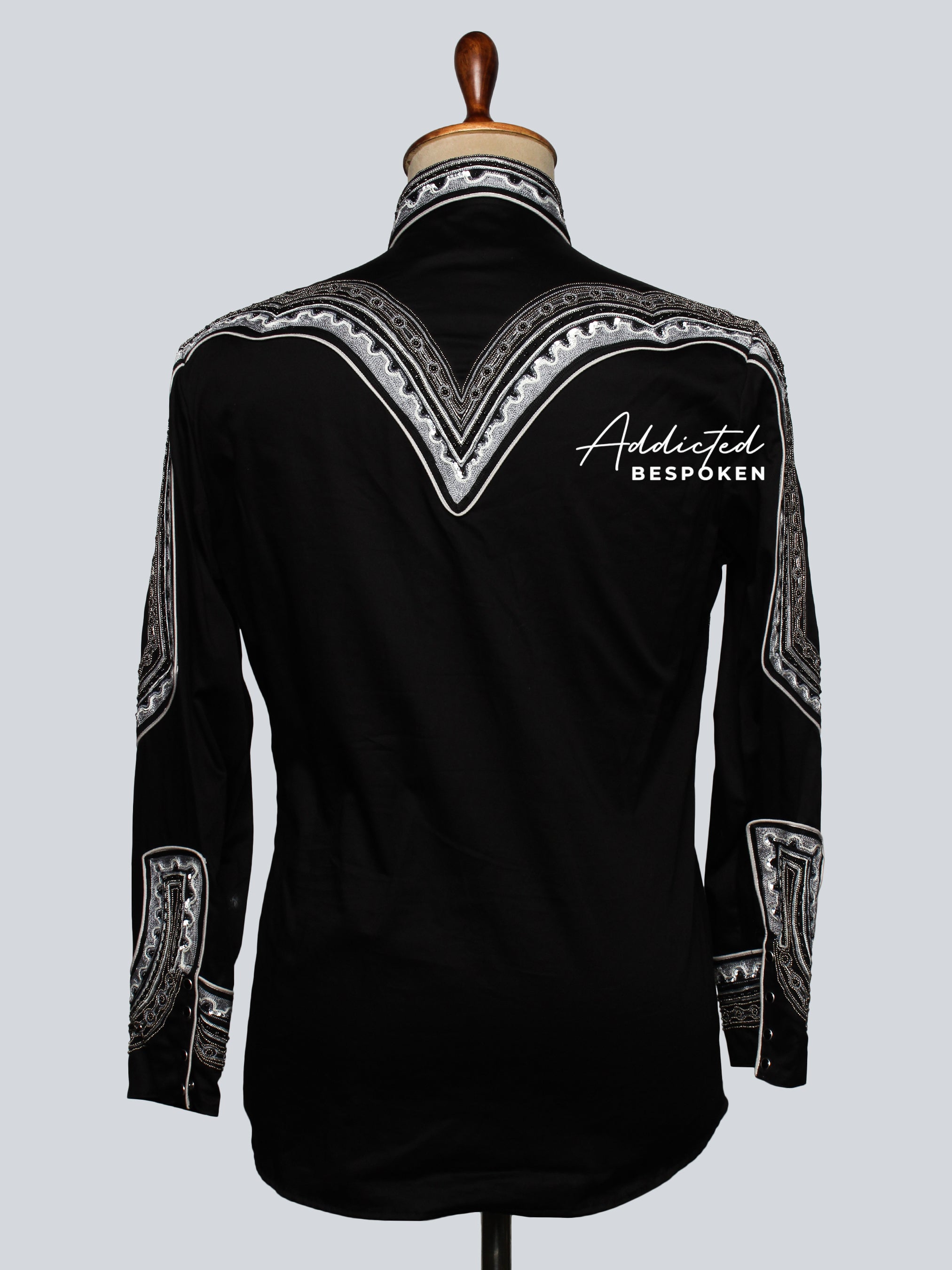 Western Thread Embroidered Shirt