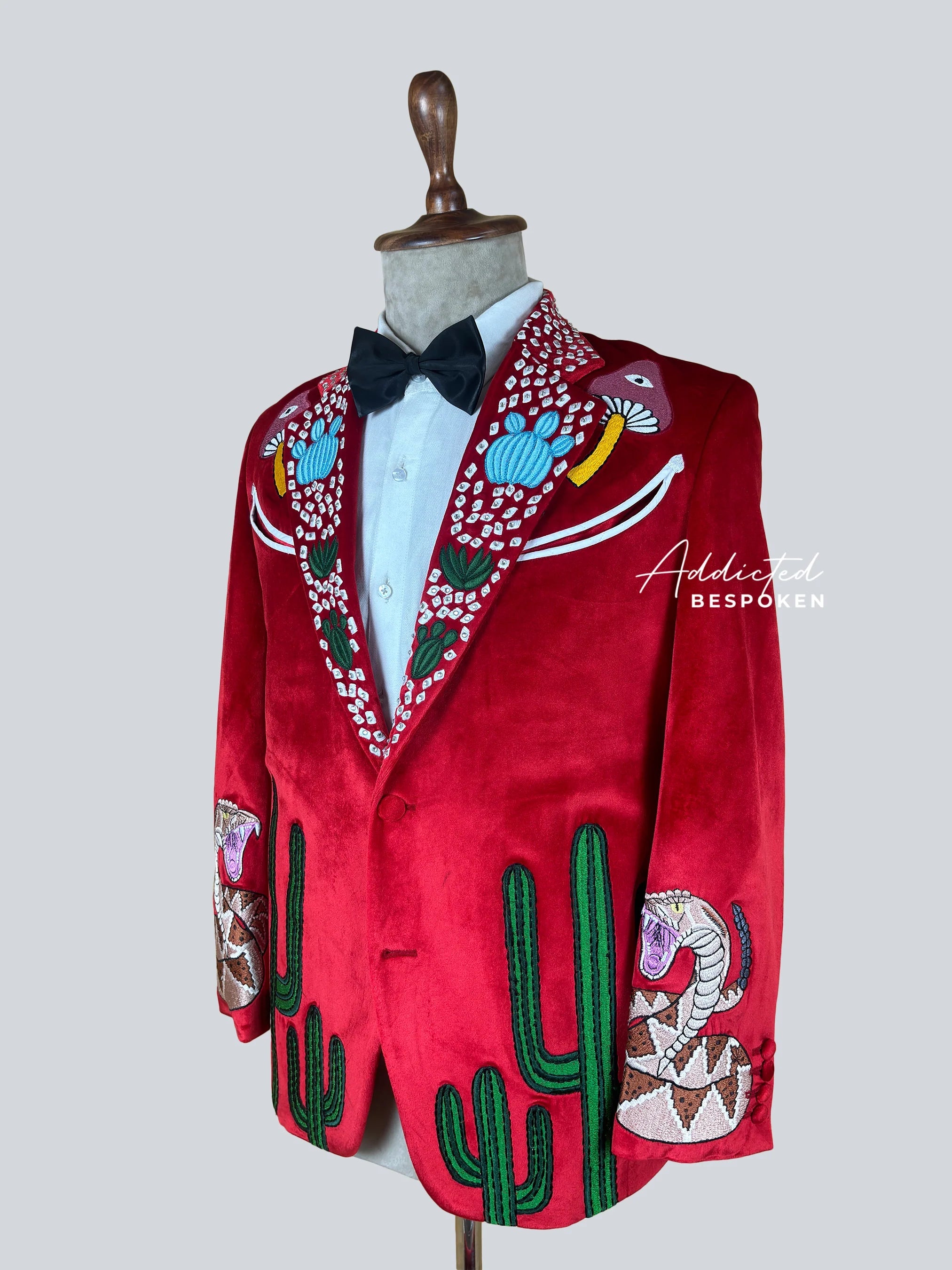 Mystical Mushroom Cactus Suit Addicted Bespoken