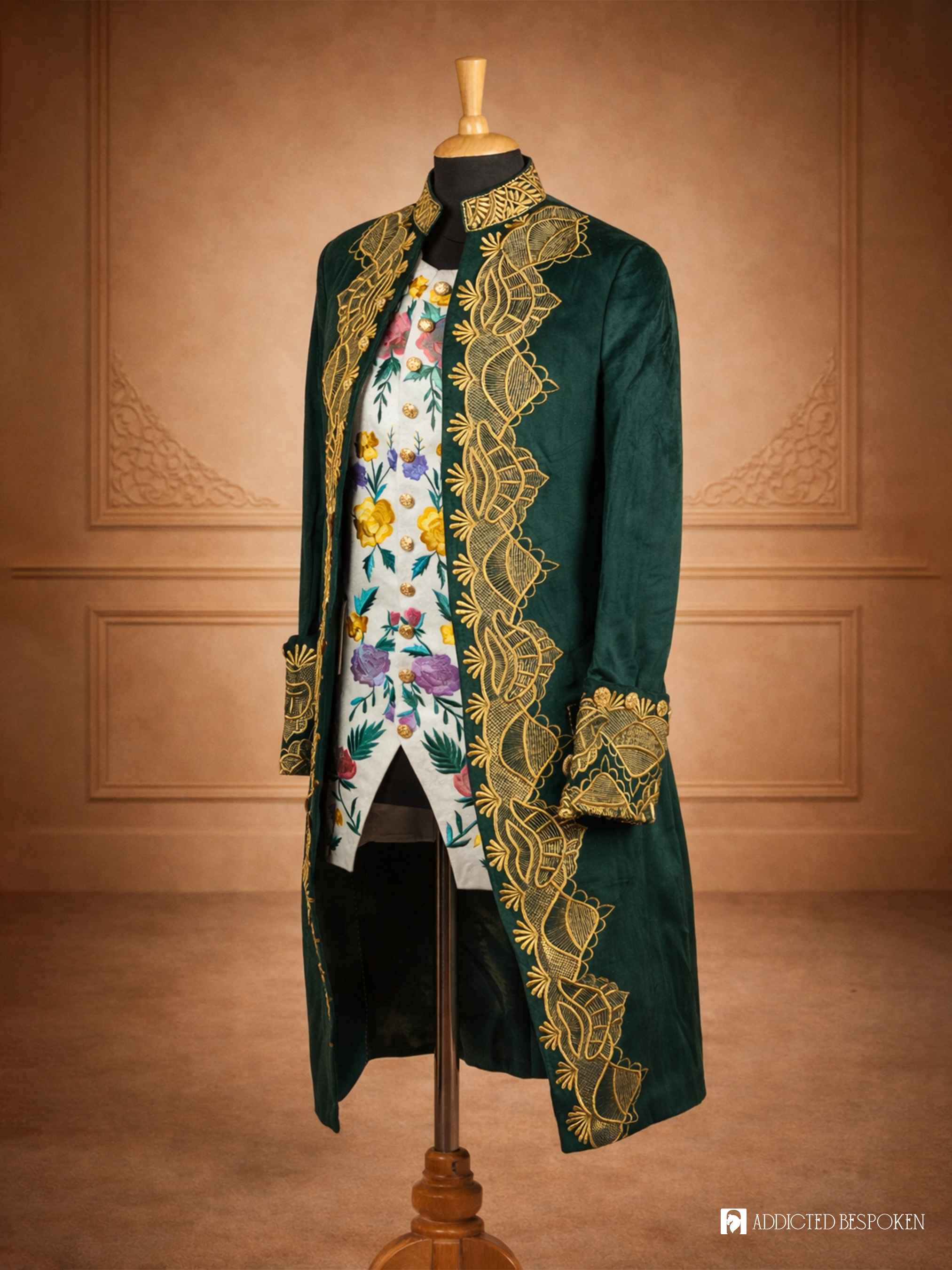 Rococo Regal Wedding Ensemble Addicted Bespoken
