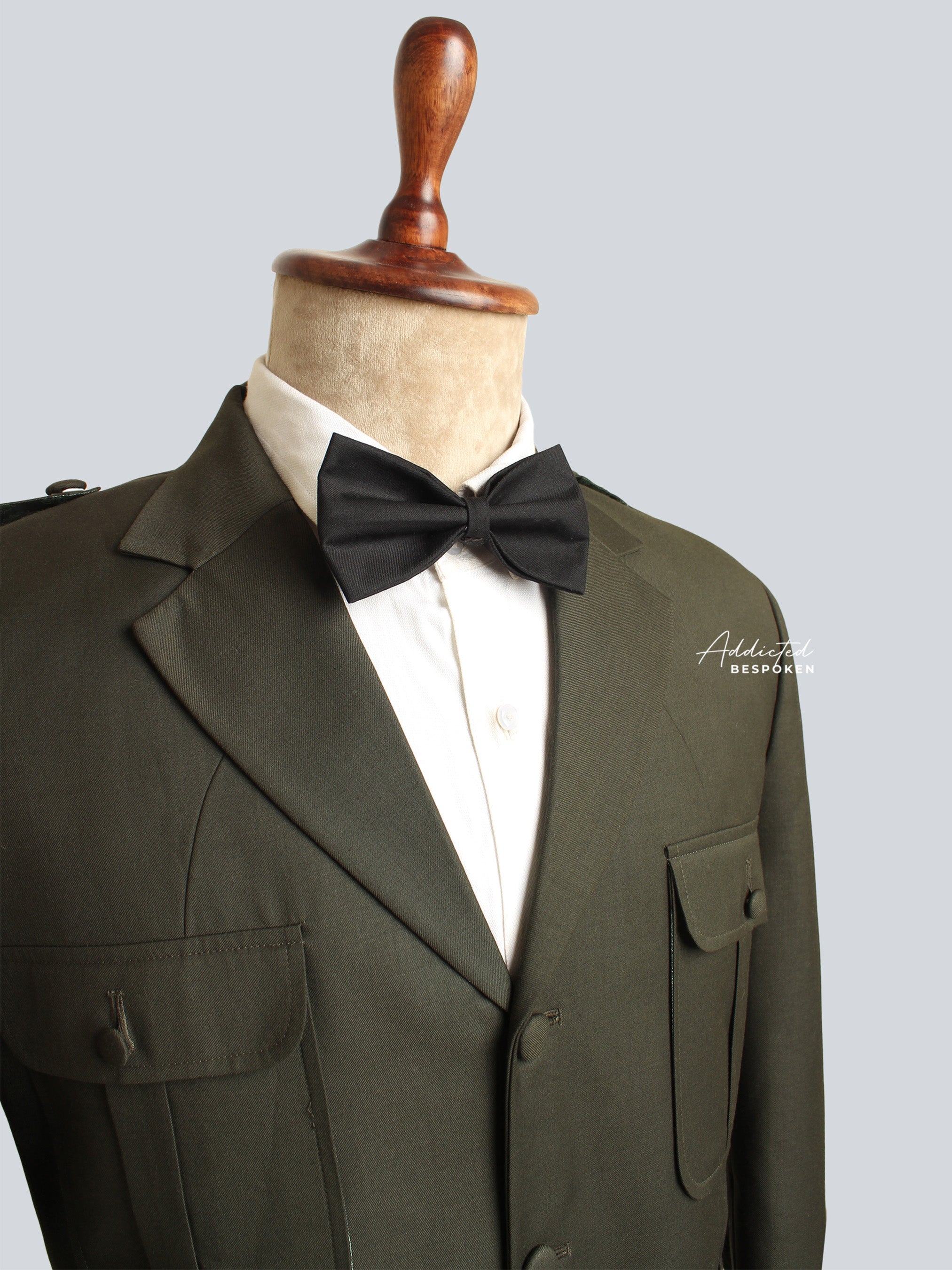 Military Safari Bush Jacket Addicted Bespoken