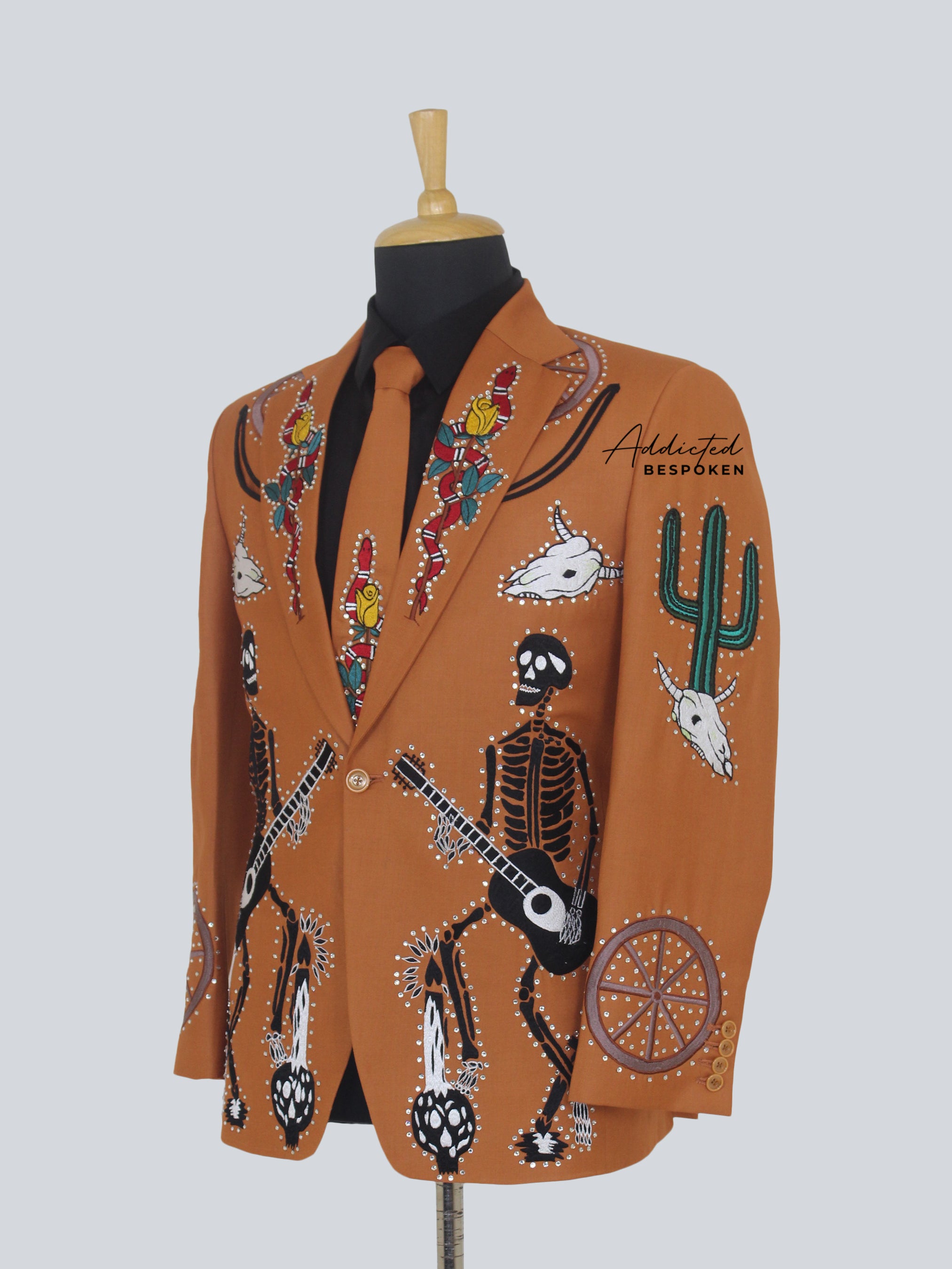 Vibrant Frontier Western Suit