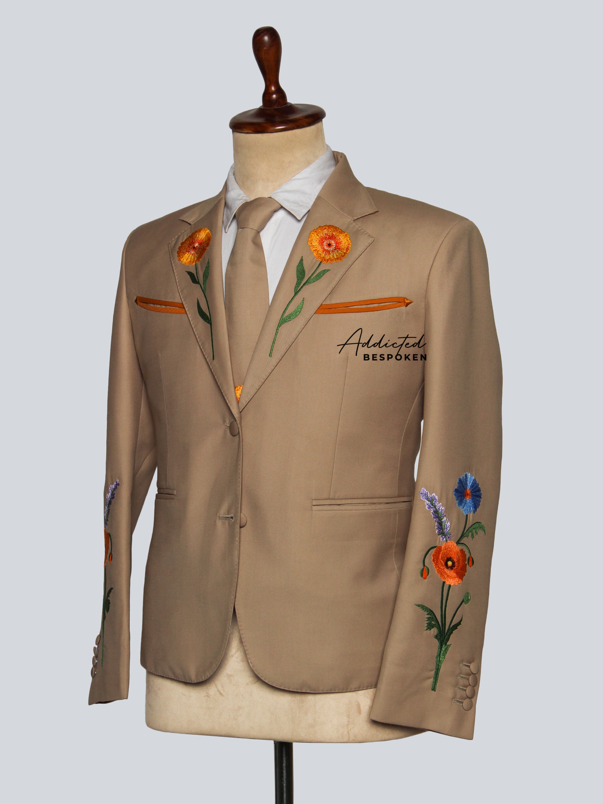 Artisan Embroidered Formal Suit