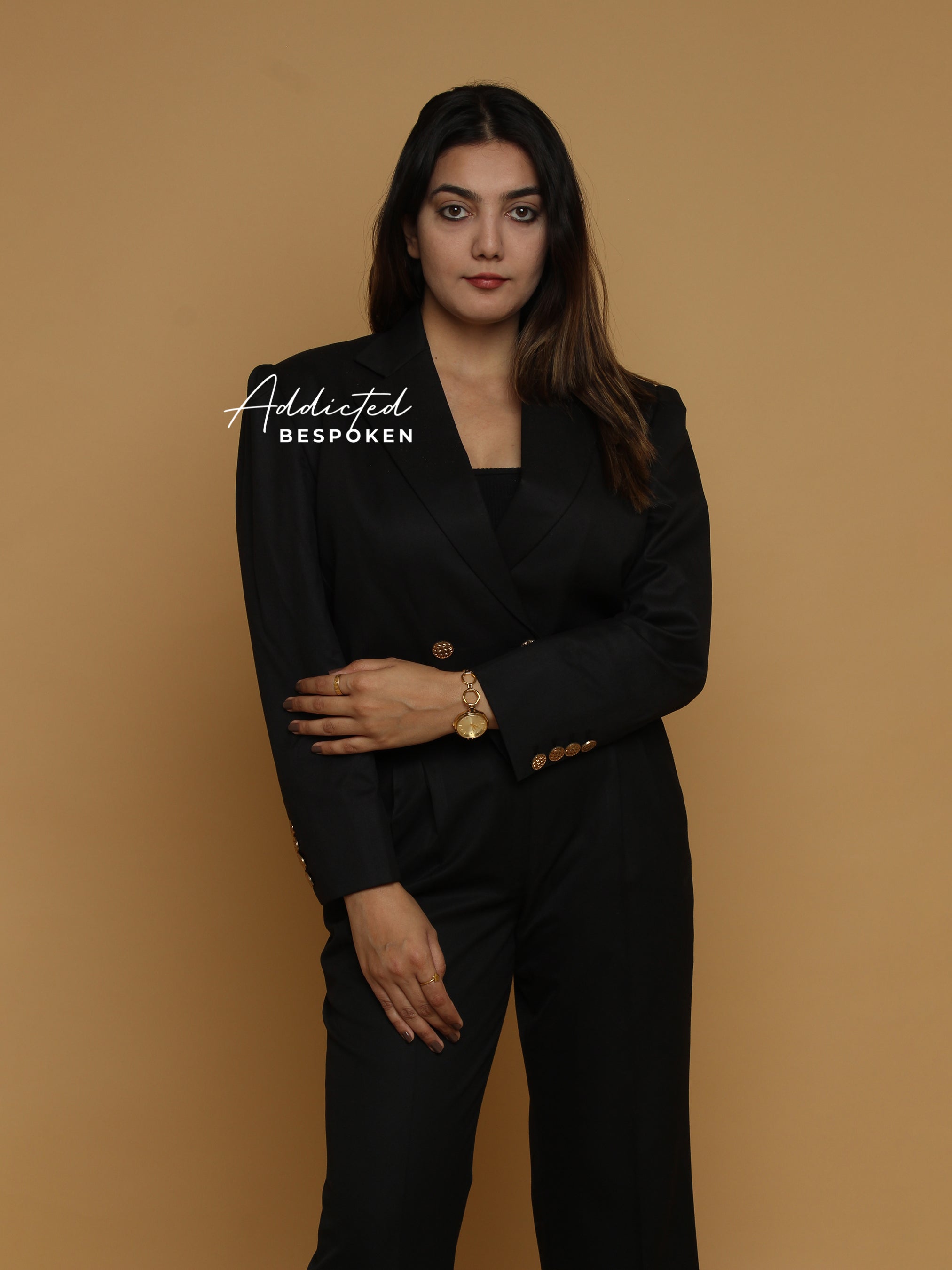 Midnight Crop Blazer & Pant Addicted Bespoken