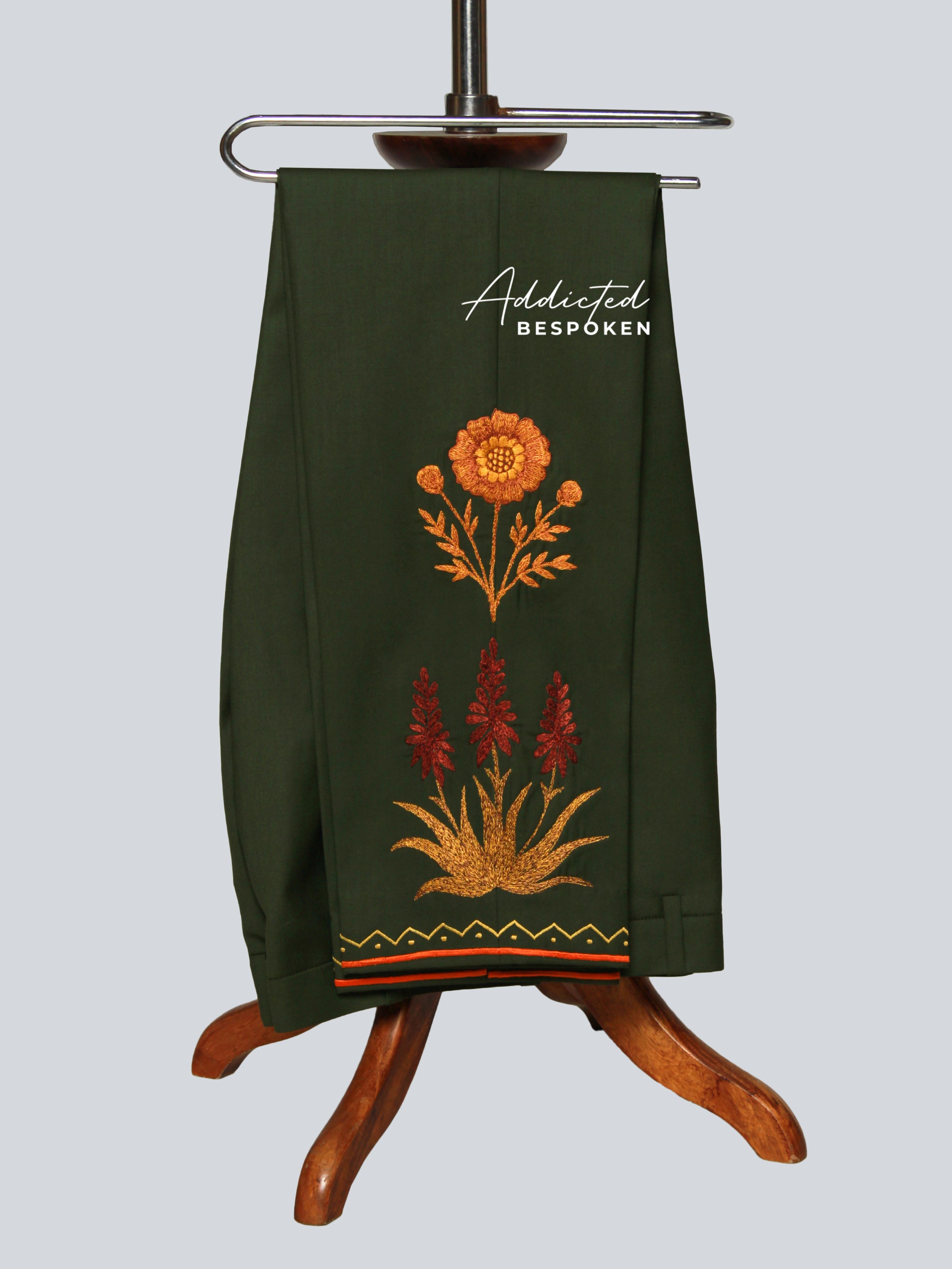 Ornate Embroidery Suit