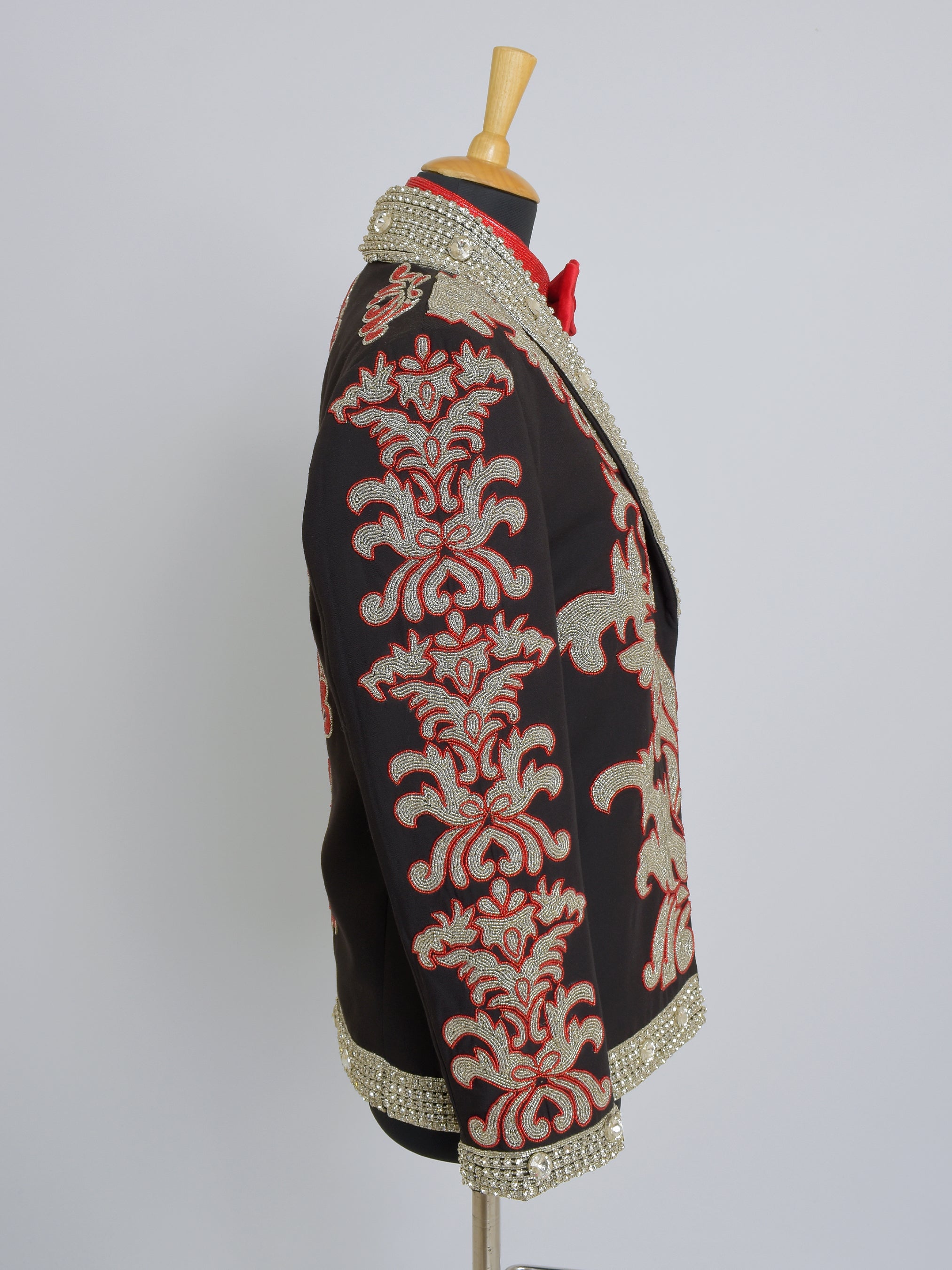 Embroidered Prom Suit