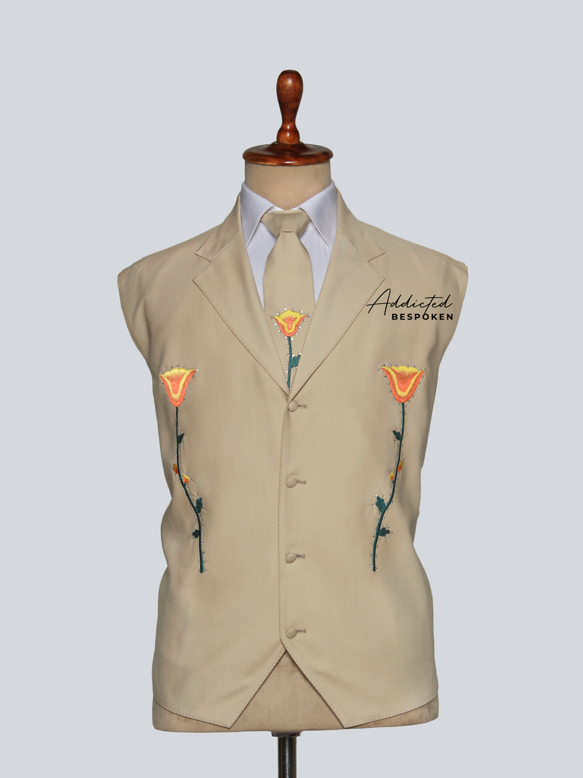 Signature Floral Statement Suit