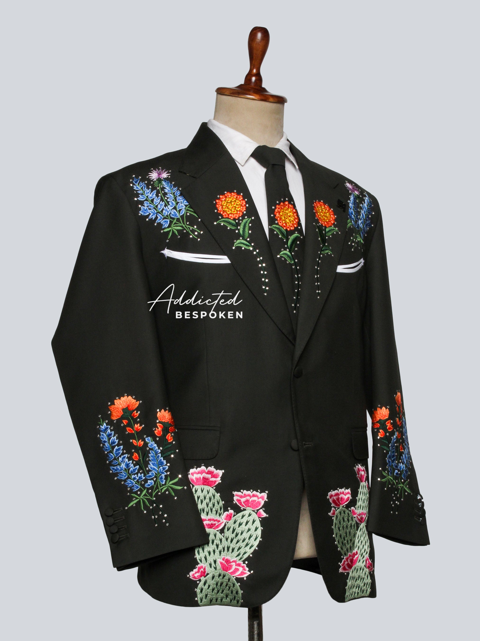 Desert Bloom Wilderness Spirit Embroidered Suit