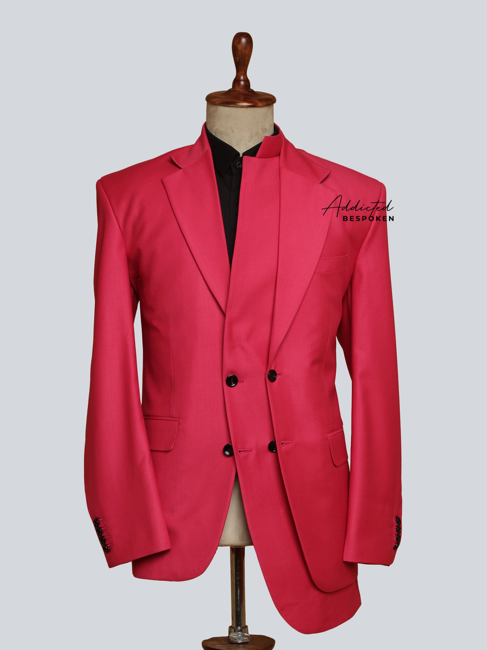 Elegant Double-Breasted Suit Addicted Bespoken