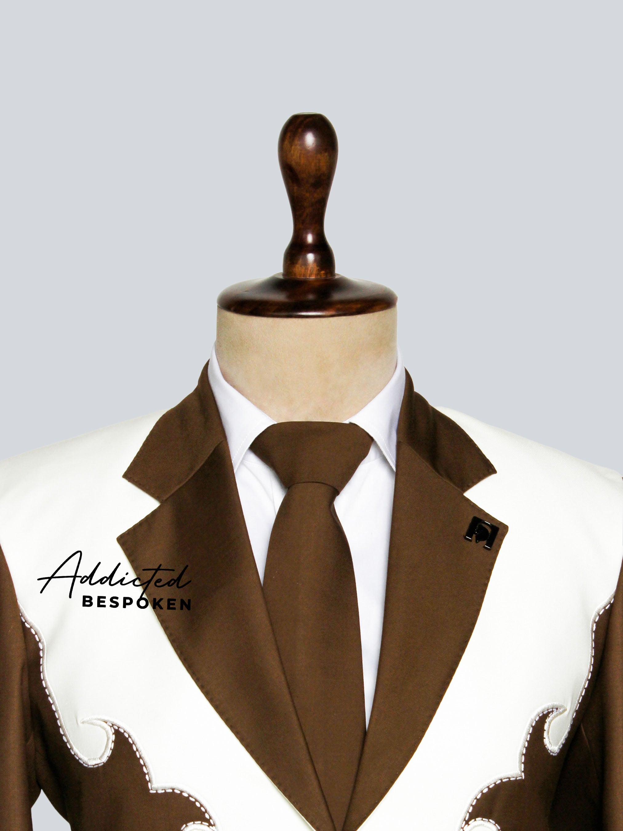 Crest Statement Suit Addicted Bespoken
