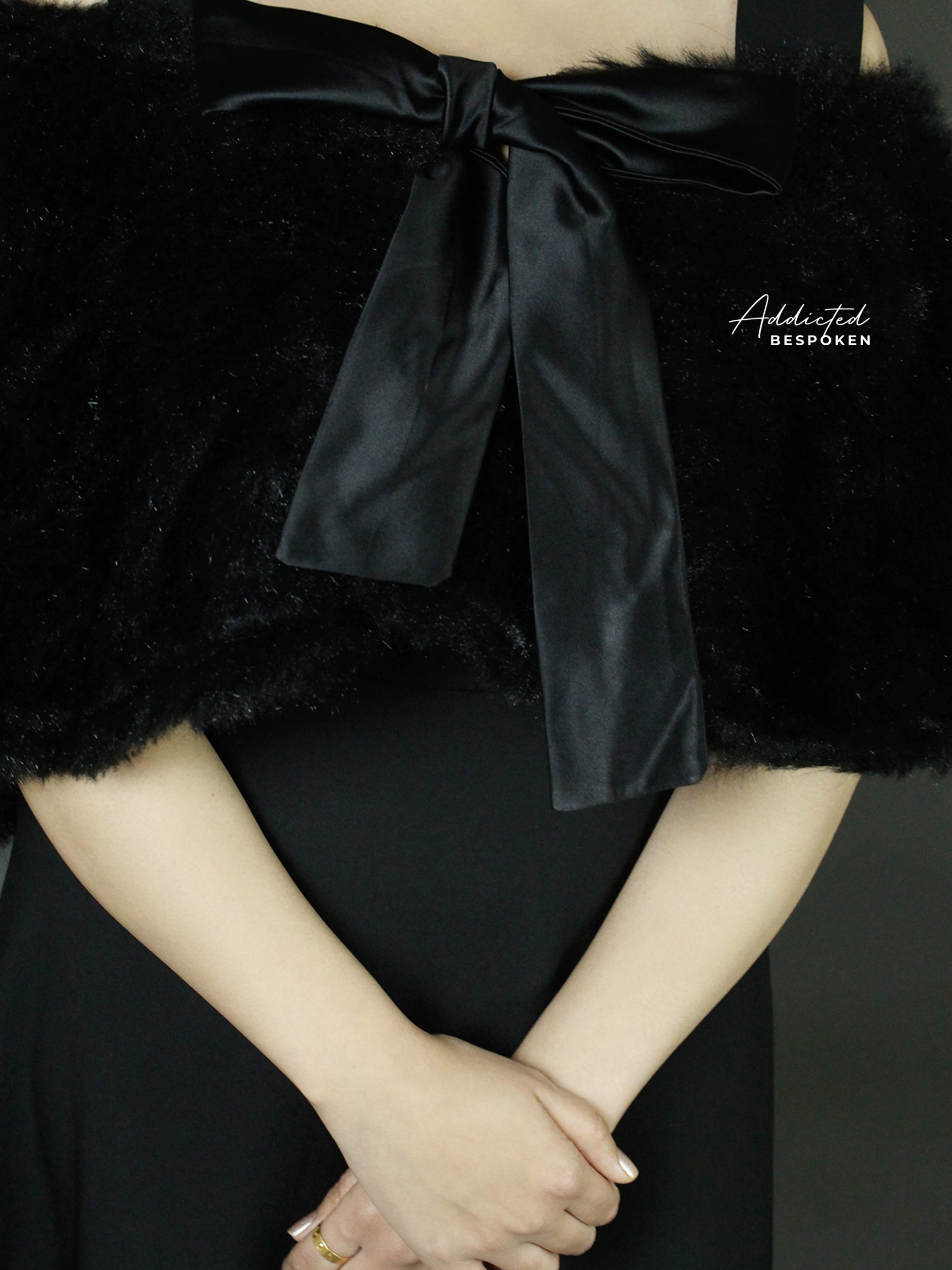 Sophisticated Draped Dress Addicted Bespoken