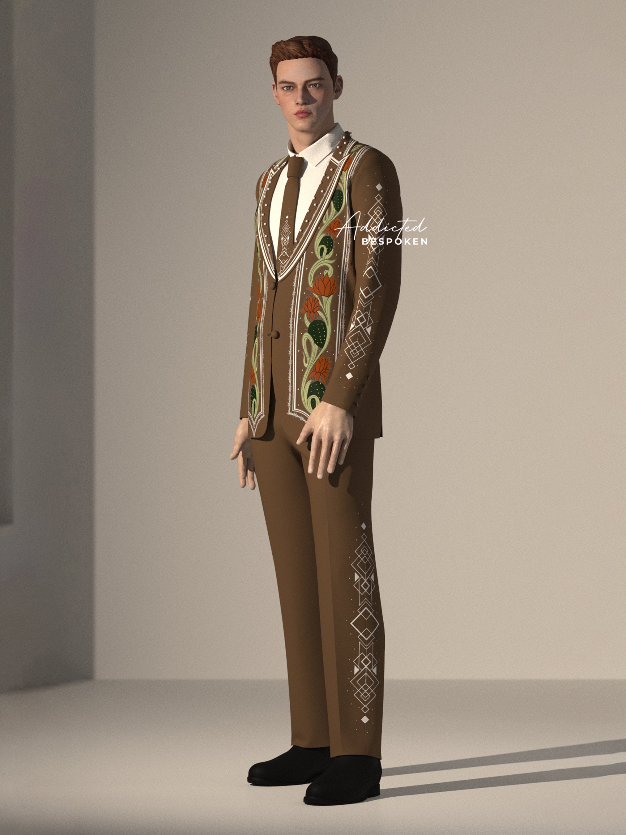 Western Suit, Embroidered Western Suits, Bespoke Wedding Suits, Wedding Men suits, Modern Groom Attire.