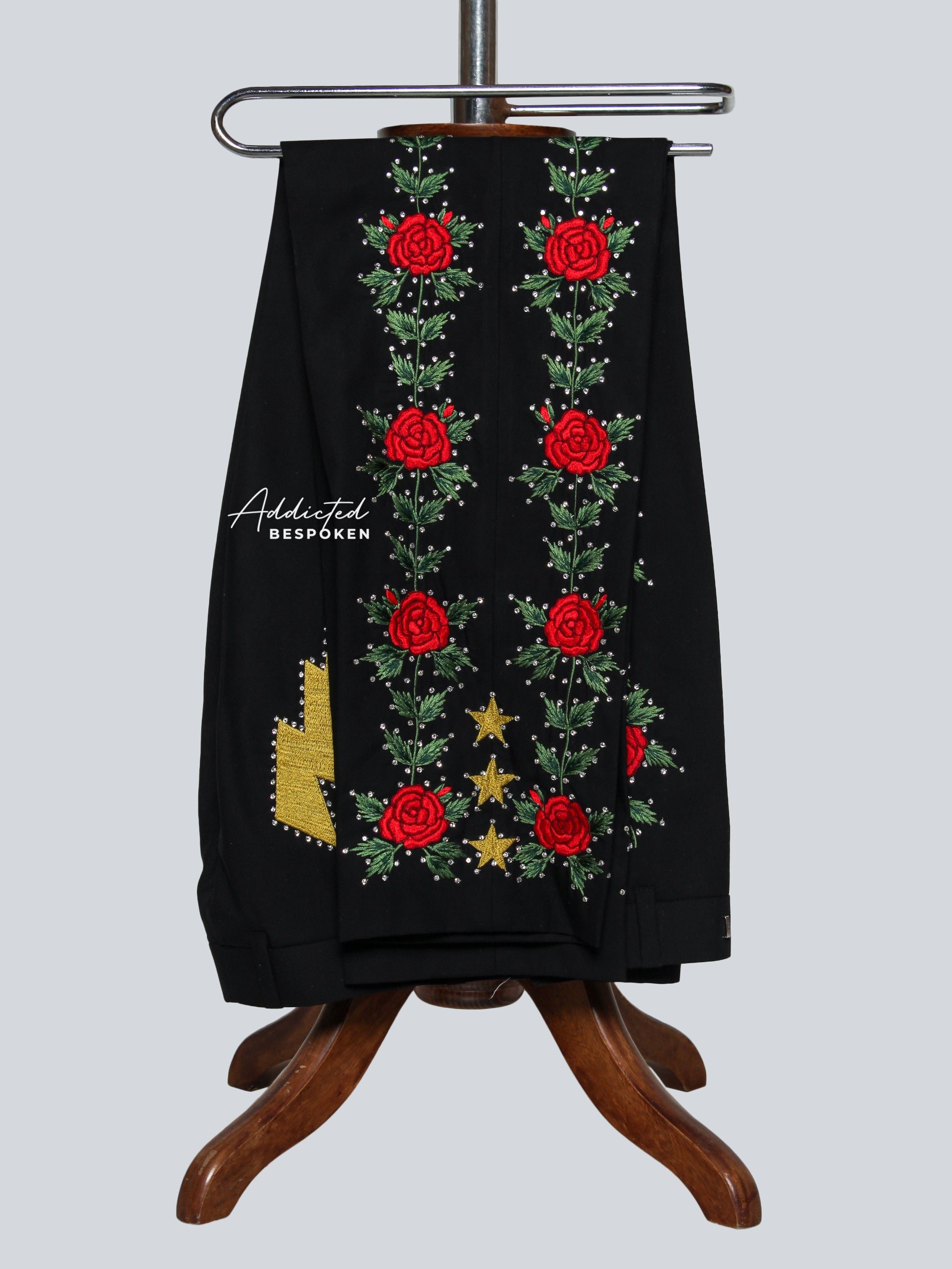 Star-Spangled Western Charm Fringe Embroidered Suit