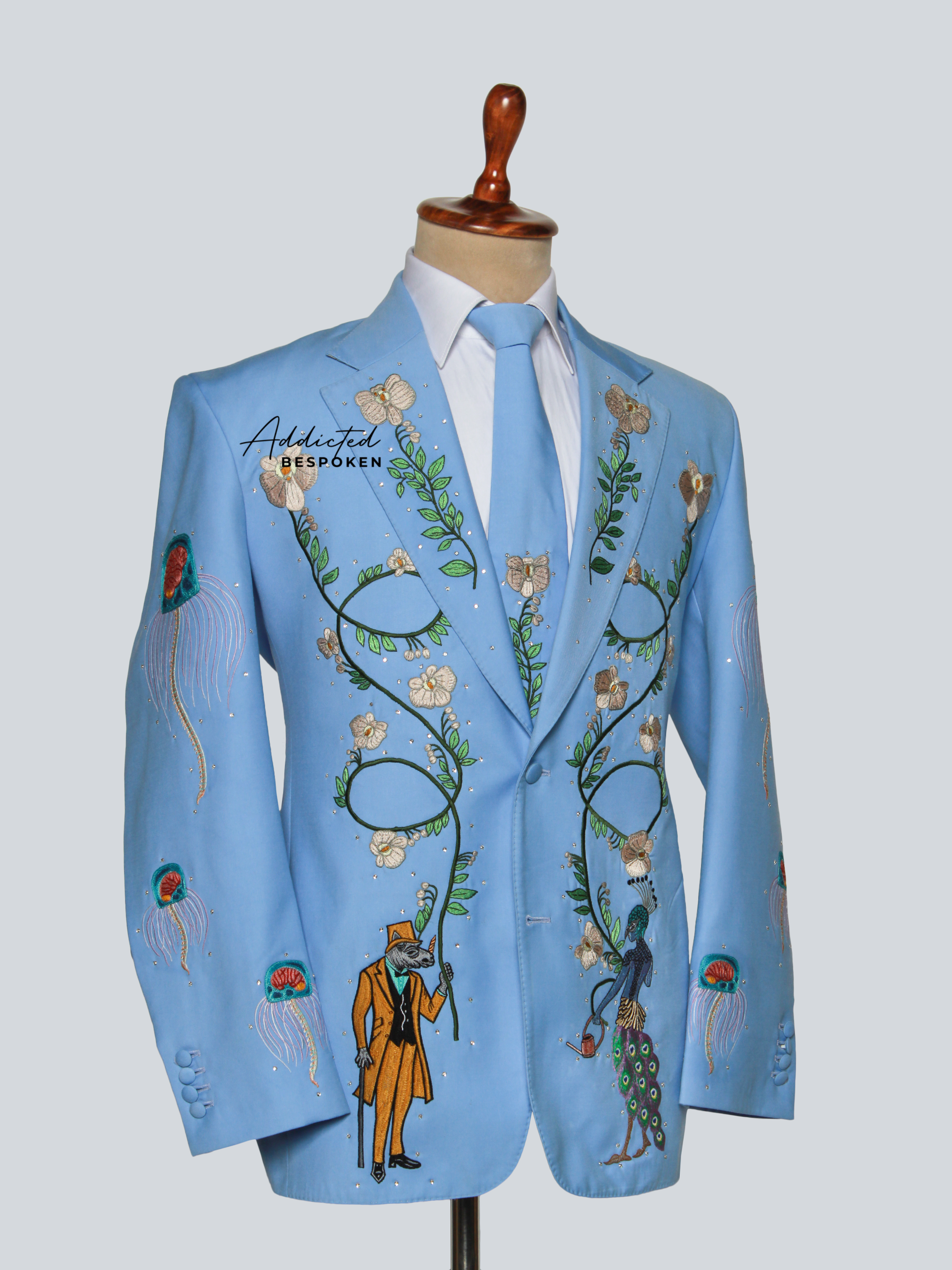 Royal Tale Embroidered Suit