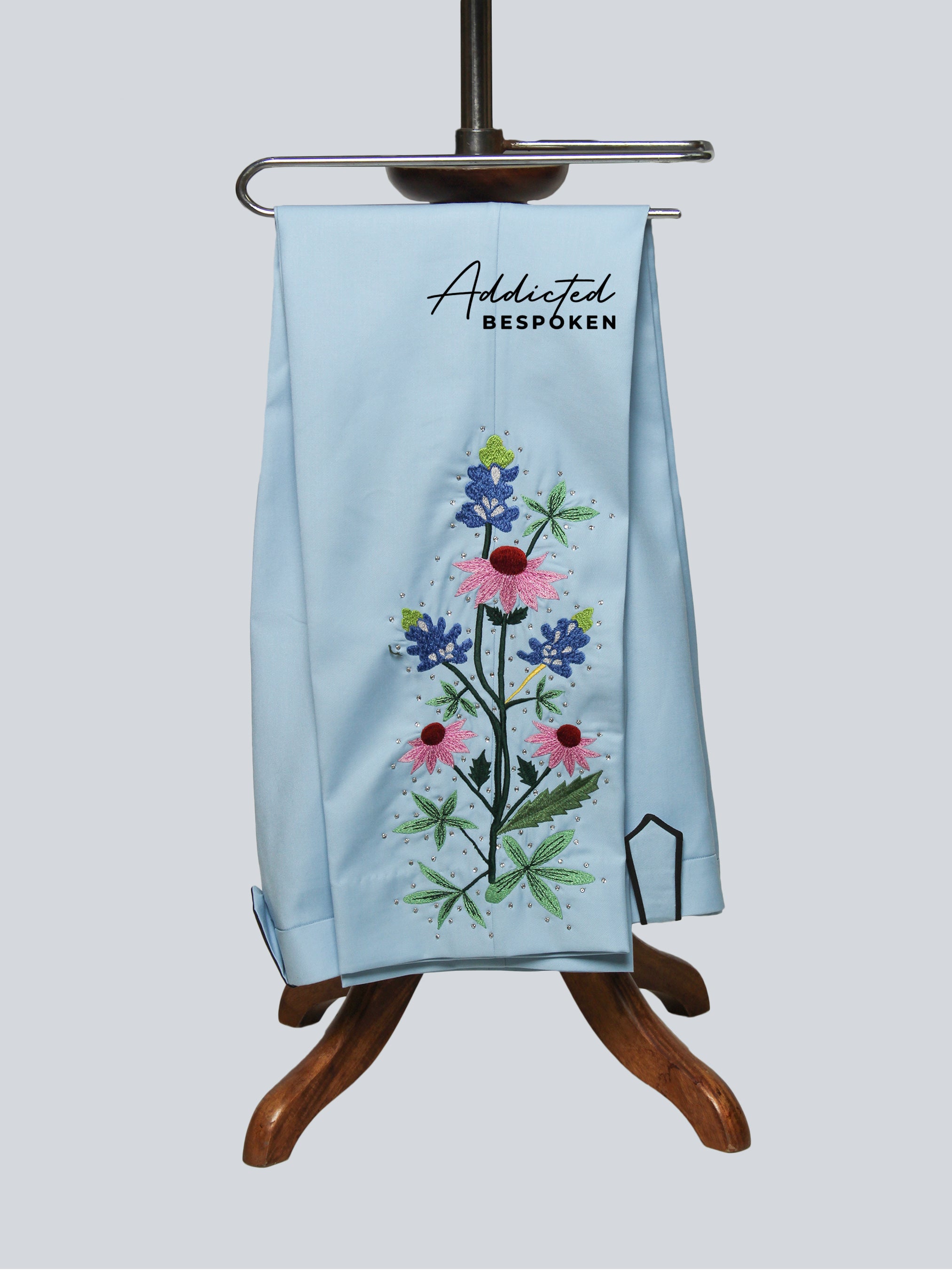 Sky Blossom Tailored Suit Addicted Bespoken