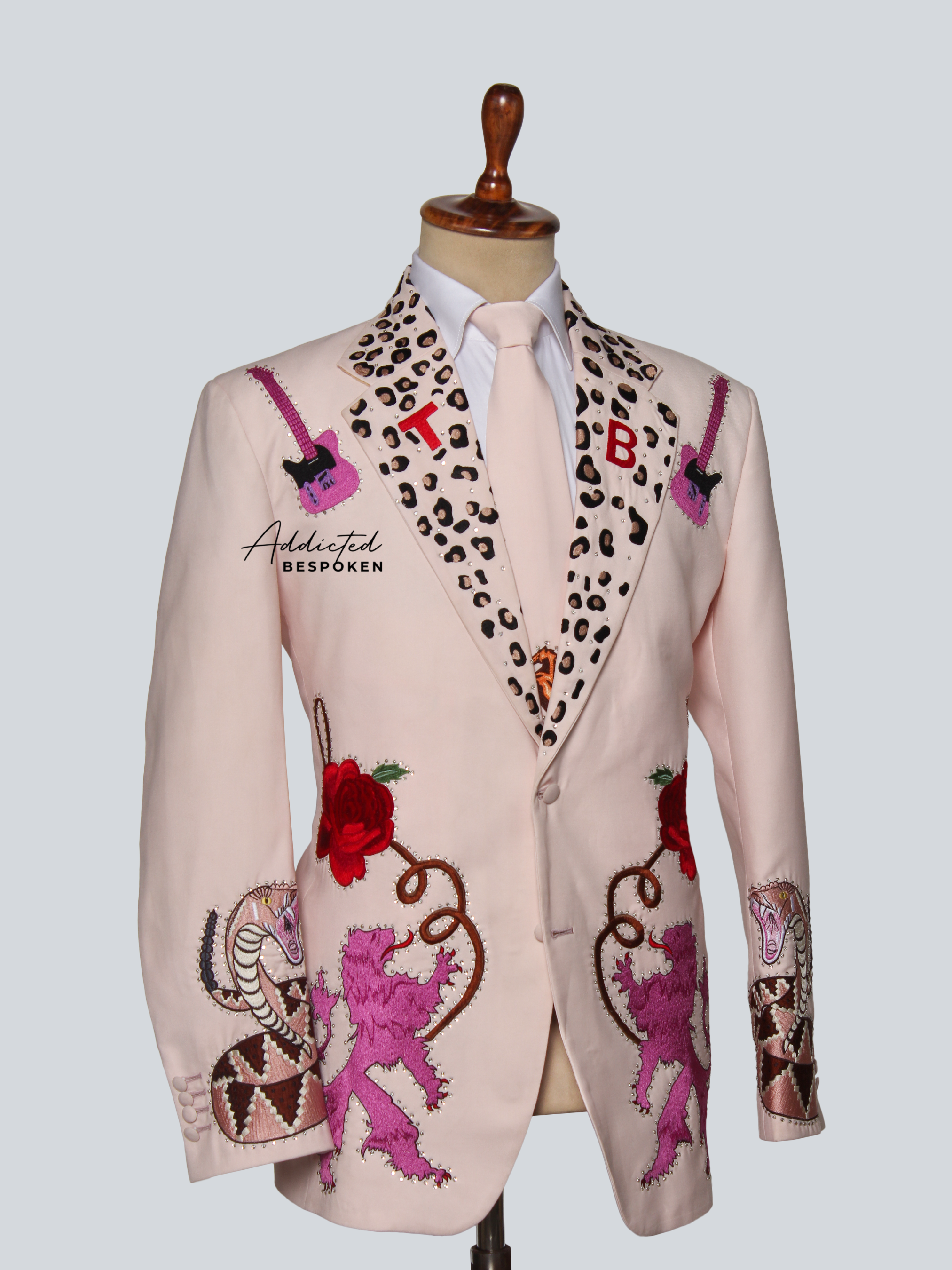 Mythic Embroidered Power Suit