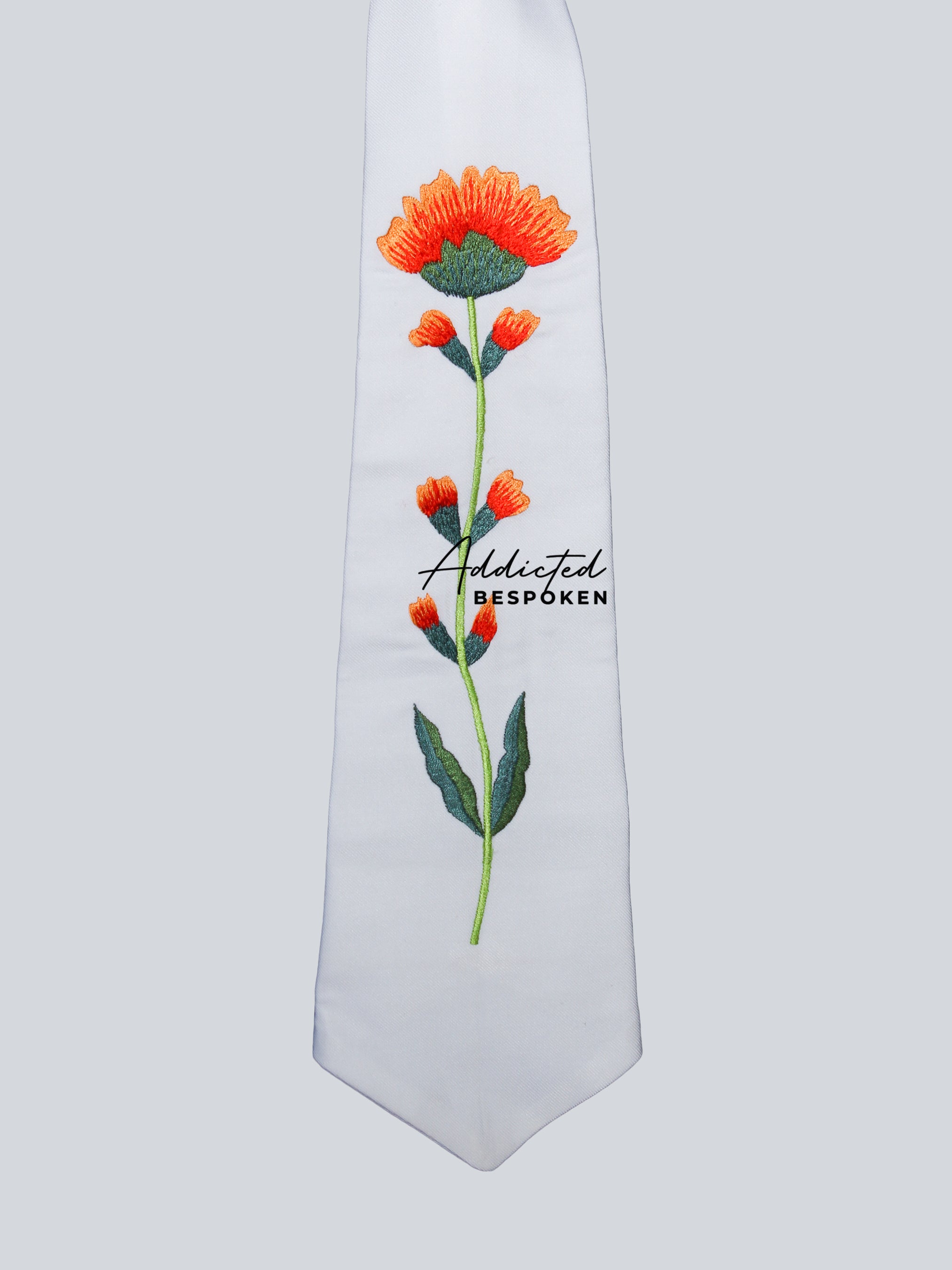 Vibrant Garden-Inspired Embroidered Suit