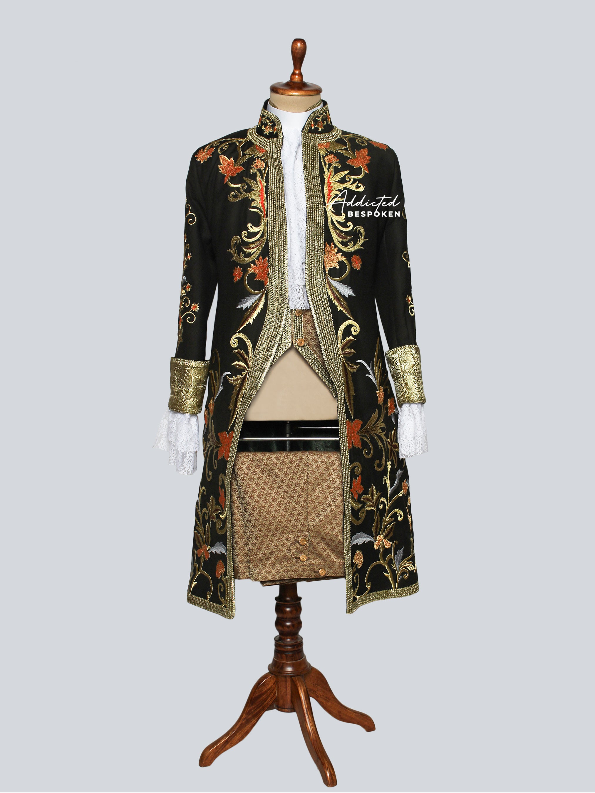 Victorian Rococo Luxury Suit Addicted Bespoken